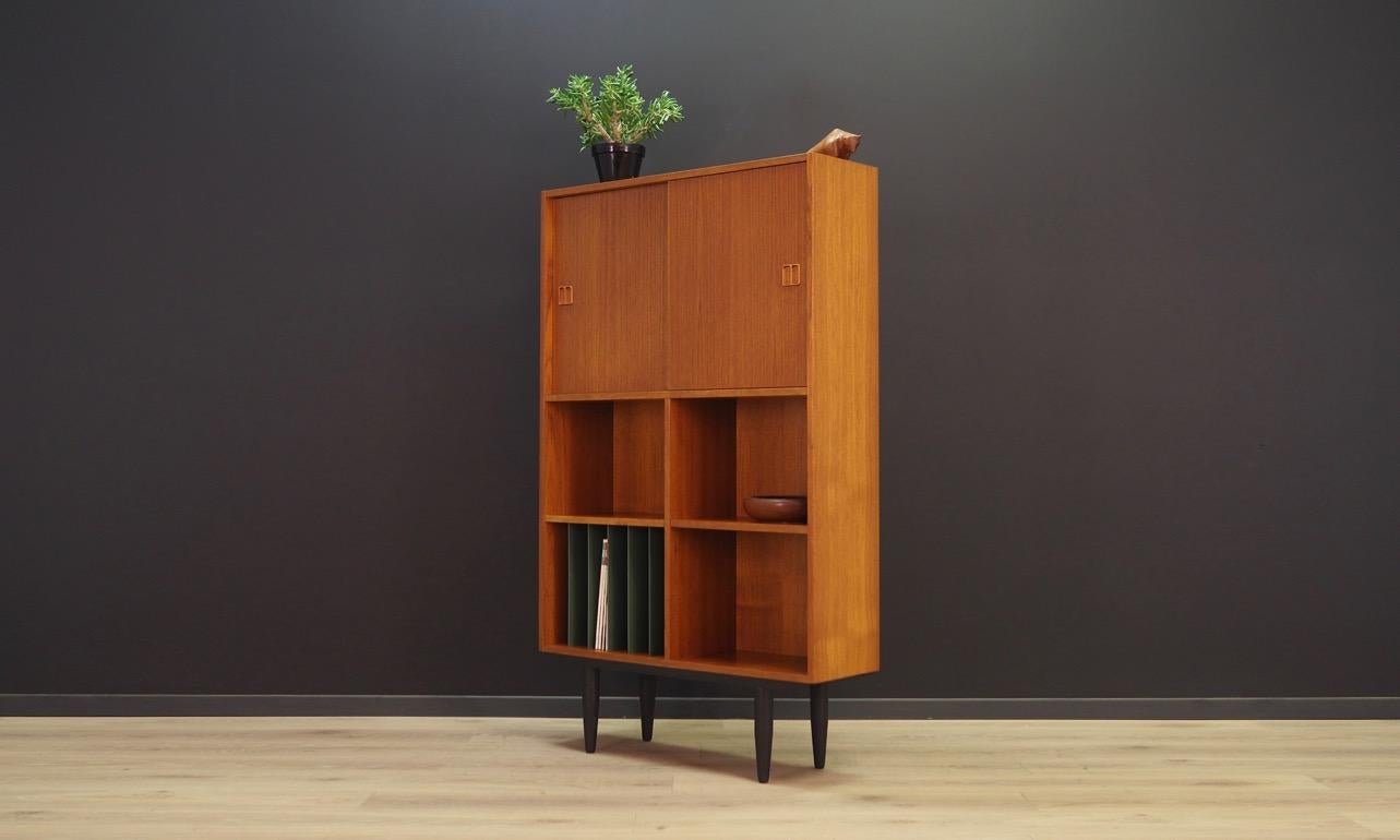 Scandinavian Midcentury Teak Bookcase, 1960-1970