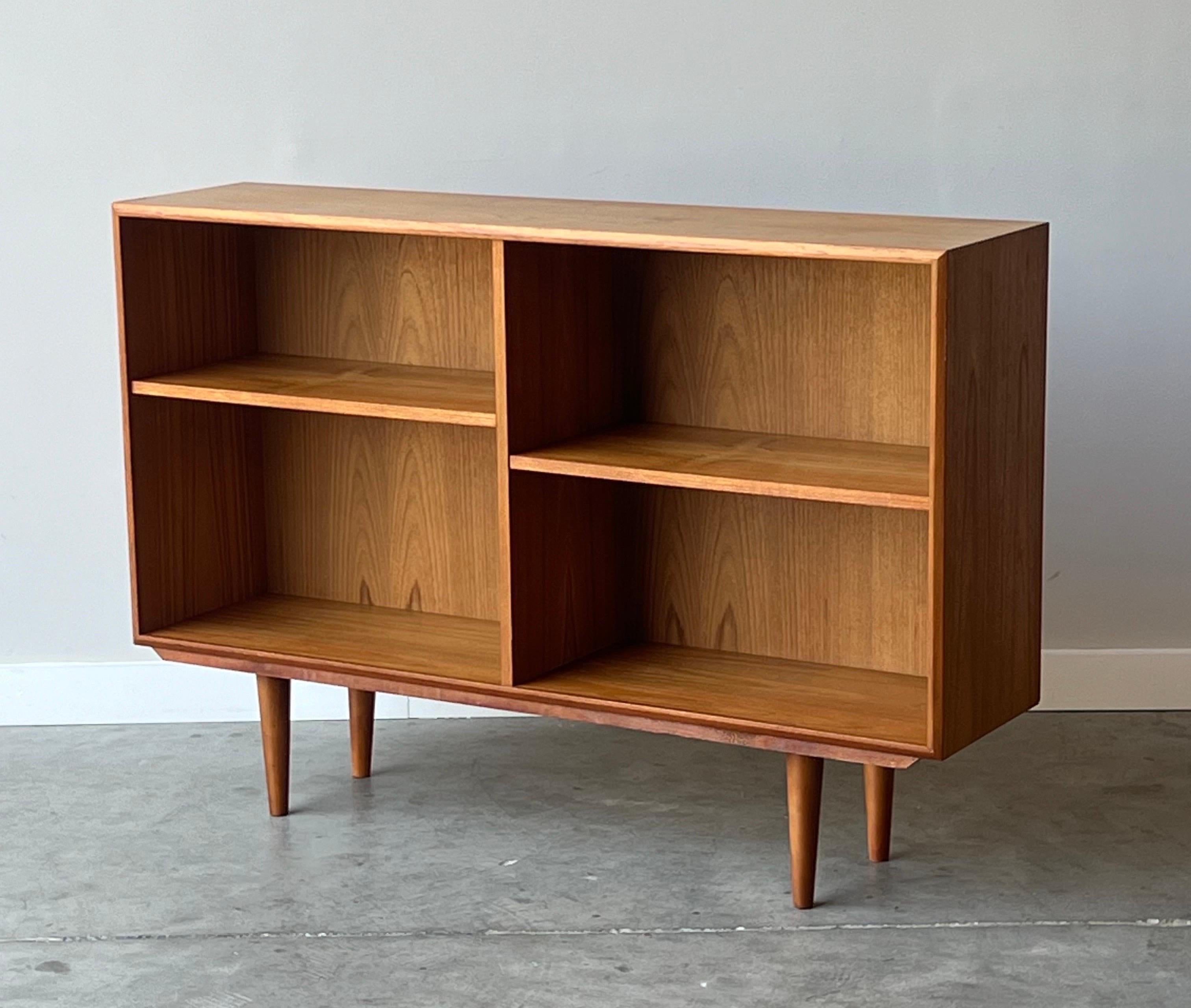 Danish Mid-Century Teak Bookshelf