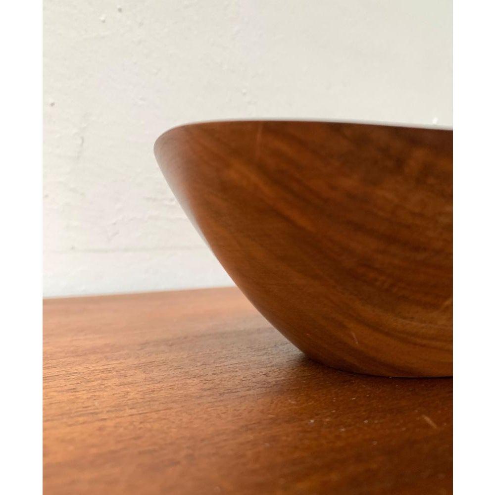 Teak Ciotola in teak di metà secolo 1960 in vendita
