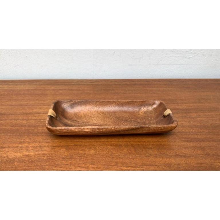 Ciotola in teak di metà secolo, anni '60 in vendita 1