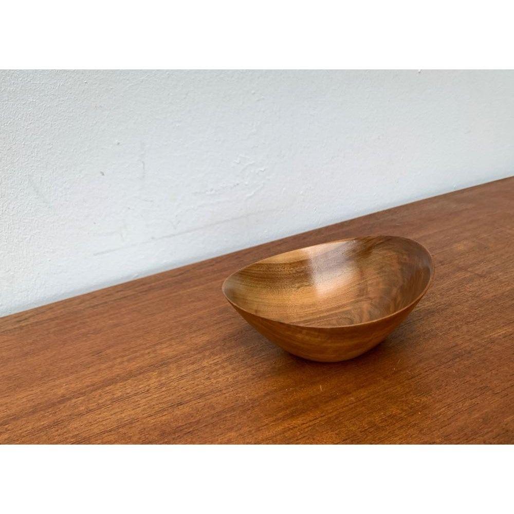 Ciotola in teak di metà secolo 1960 in vendita 2