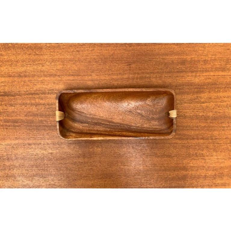 Ciotola in teak di metà secolo, anni '60 in vendita 3