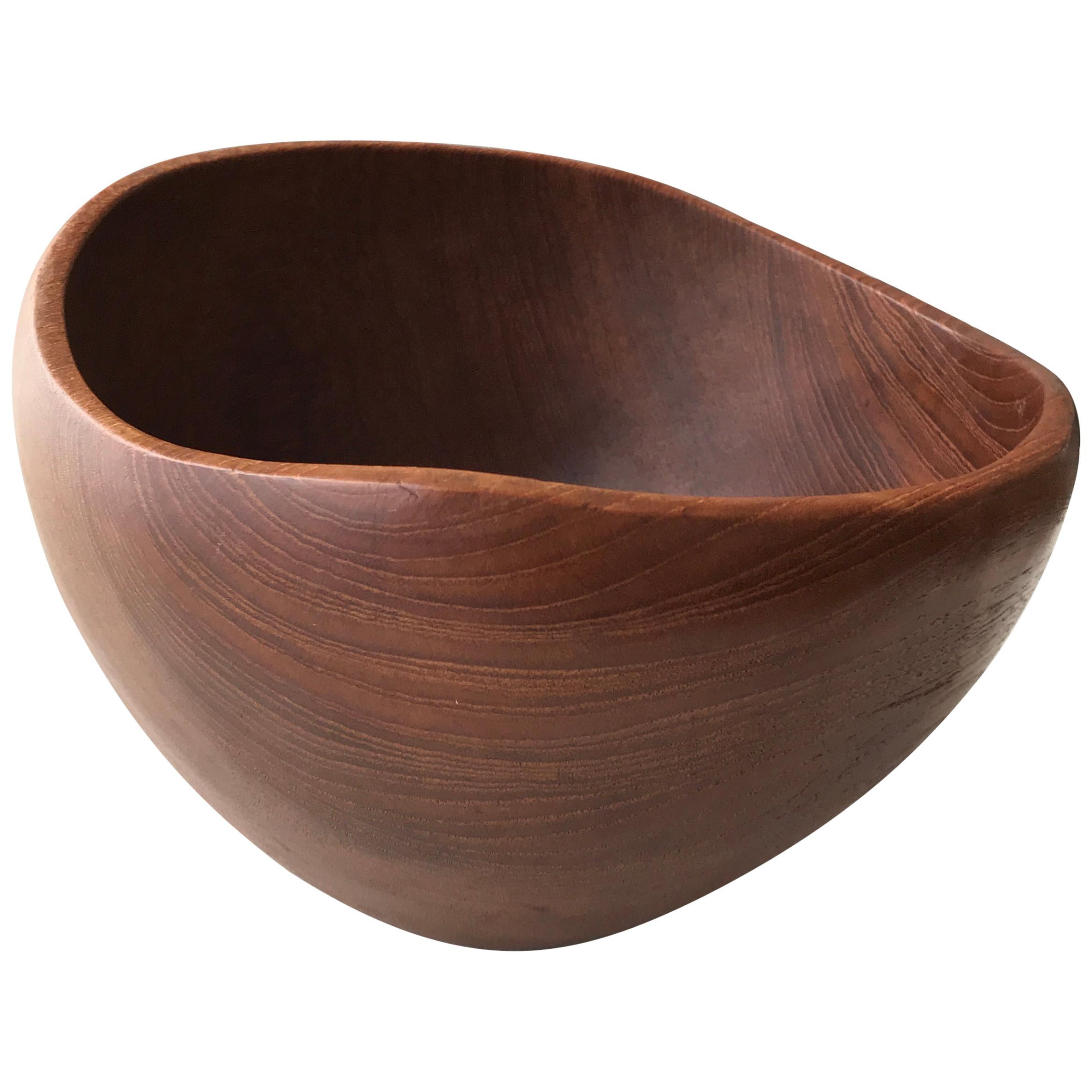 Mid-century Teak Bowl Danish Mid-Century Design