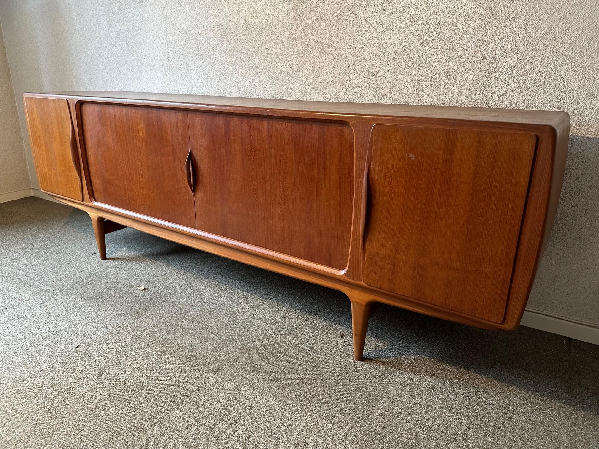 Mid-century Teak Buffet by Johannes Andersen, 1960s 3