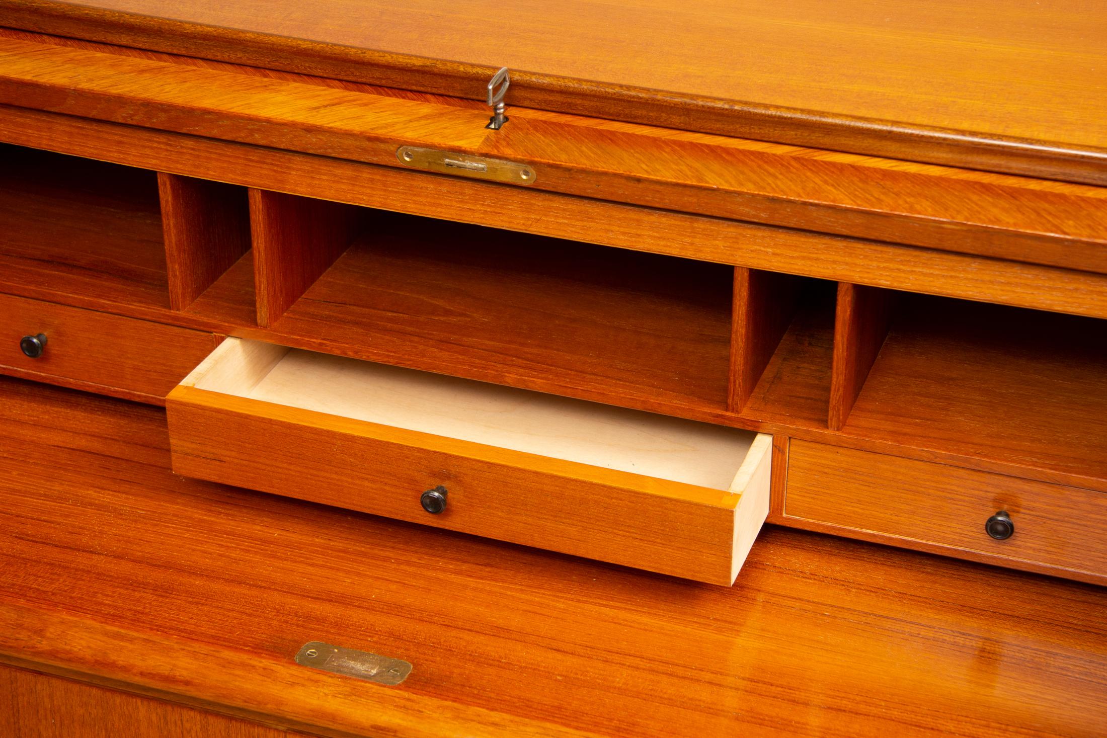 Midcentury Teak Bureau/Desk by Egon Ostergaard, circa 1960 1