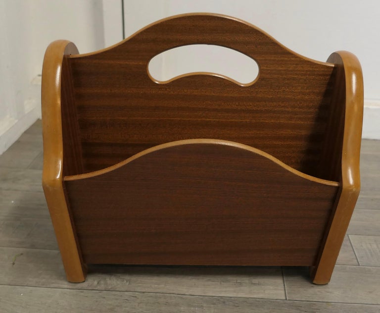 Midcentury Teak Canterbury or Magazine Rack, This Is a Pretty Little ...