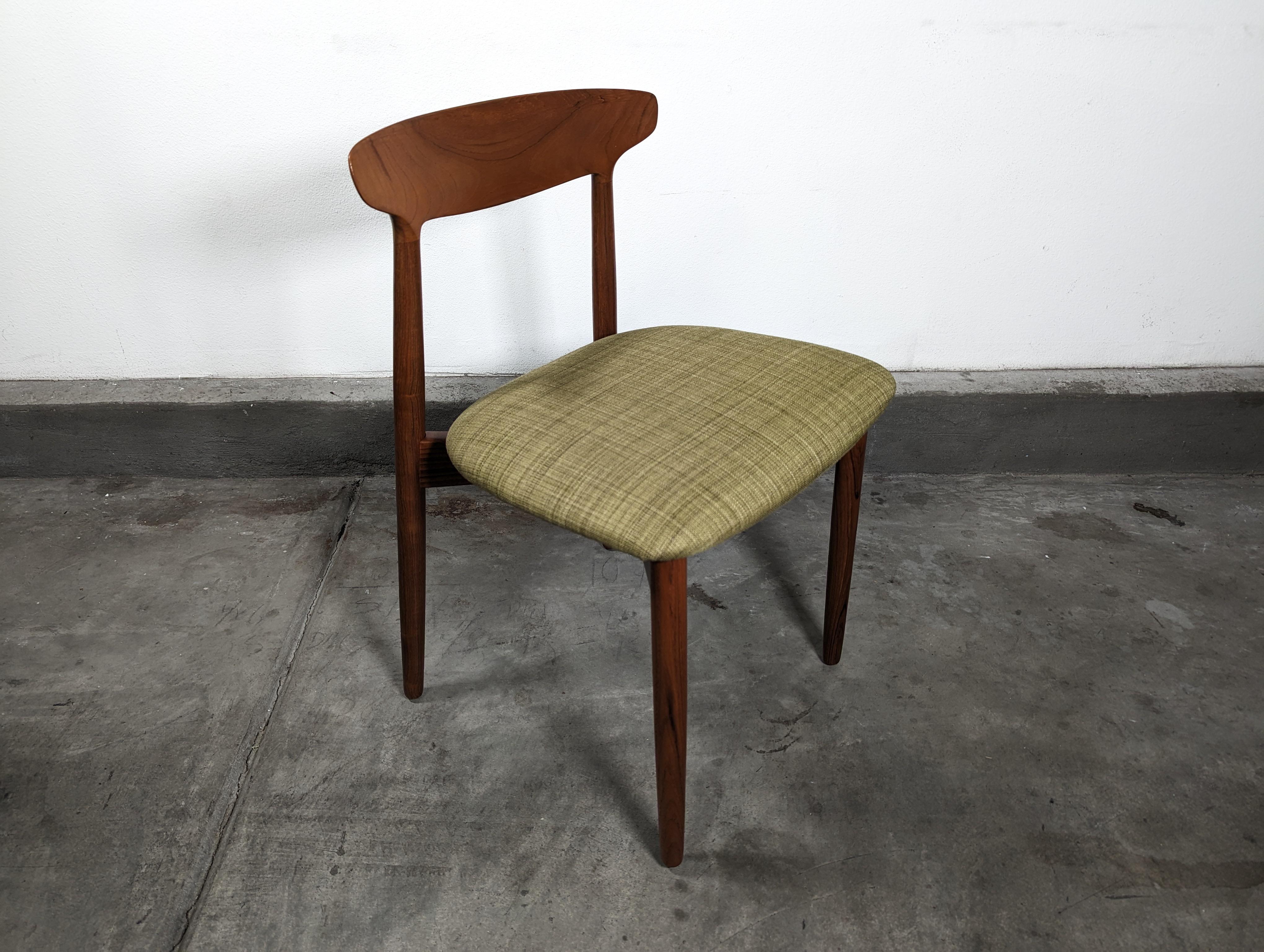 Mid Century Teak Chairs by Harry Østergaard for Randers Møbelfabrik, c1960s 2