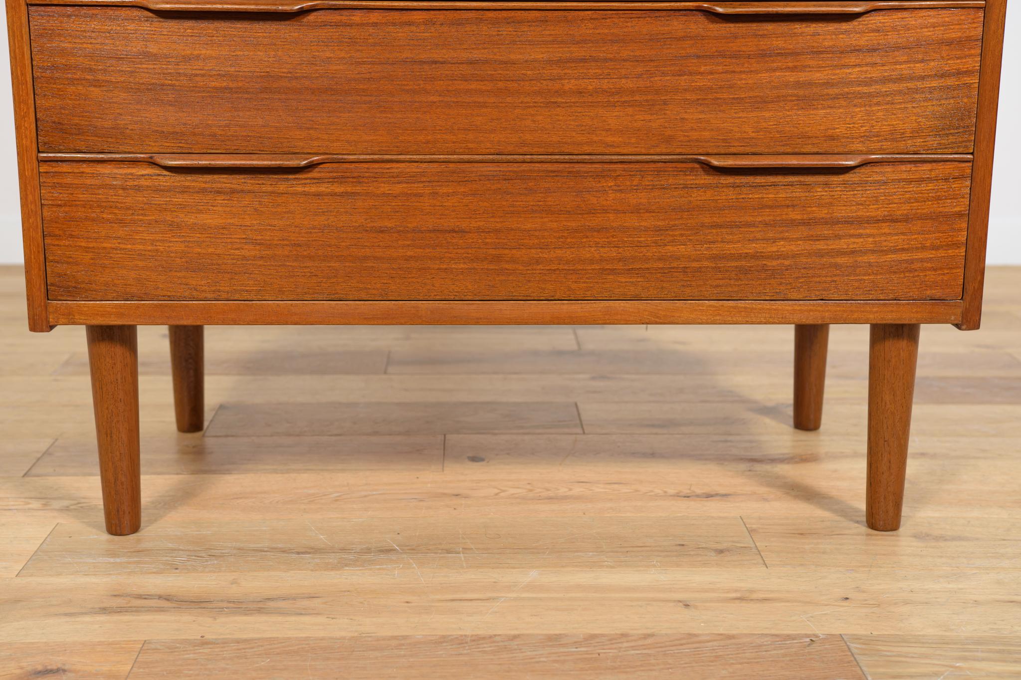 Mid-Century Teak Chest of Drawers, 1960s For Sale 8