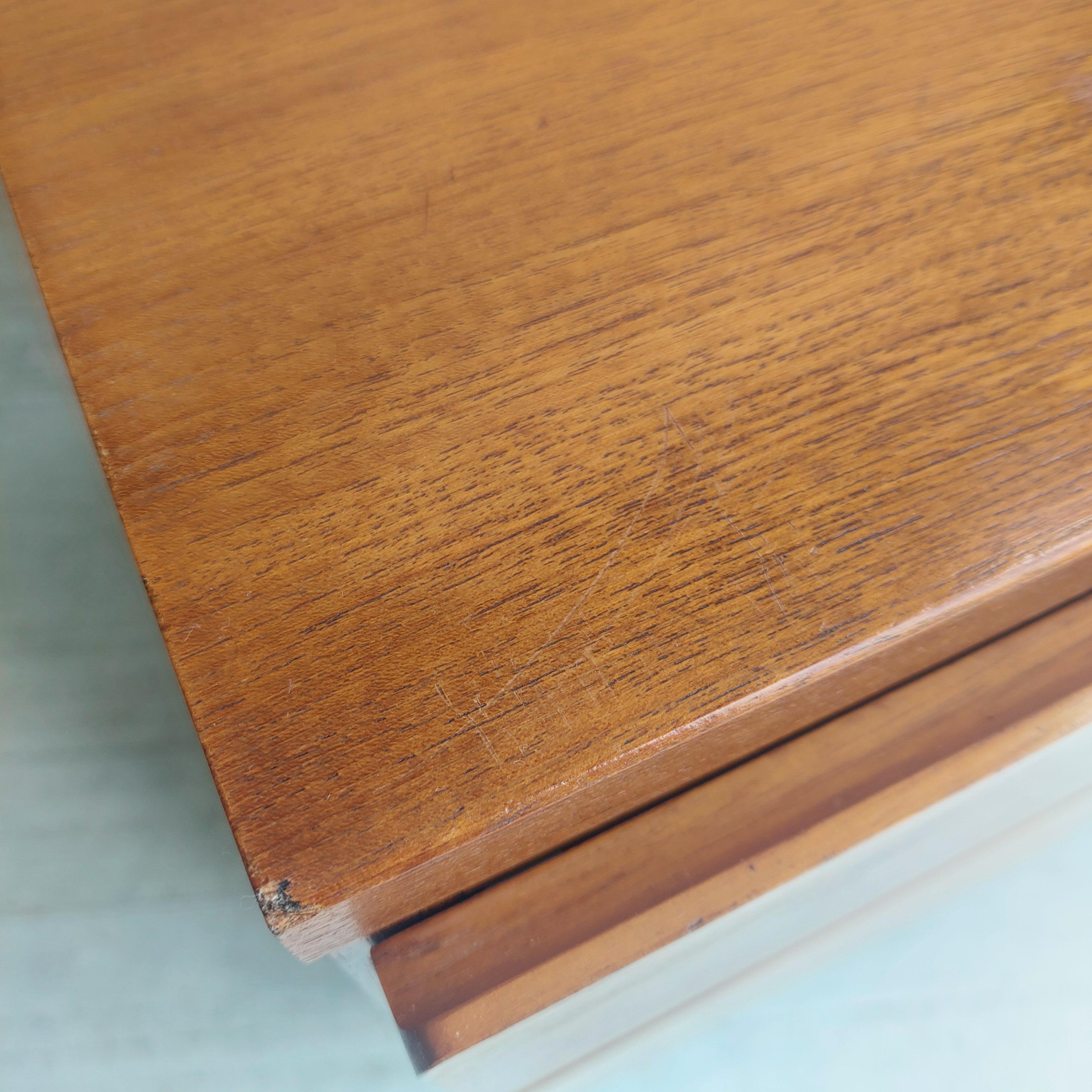 Mid century teak chest of drawers bedside table by Beaver & Tapley, 1970s 10