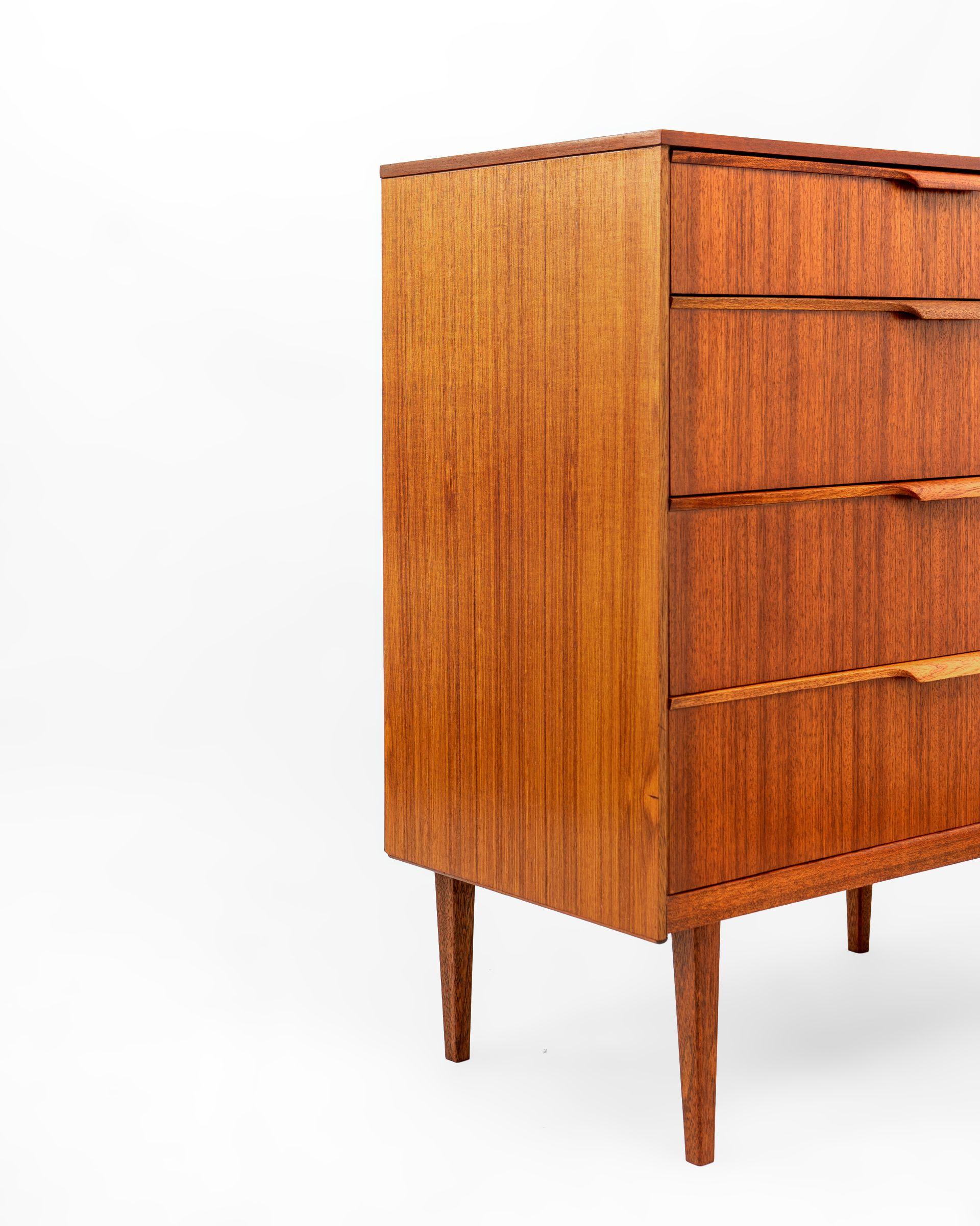 Mid-Century Modern Mid-Century Teak Chest of Drawers by Frank Guille for Austinsuite, circa 1960