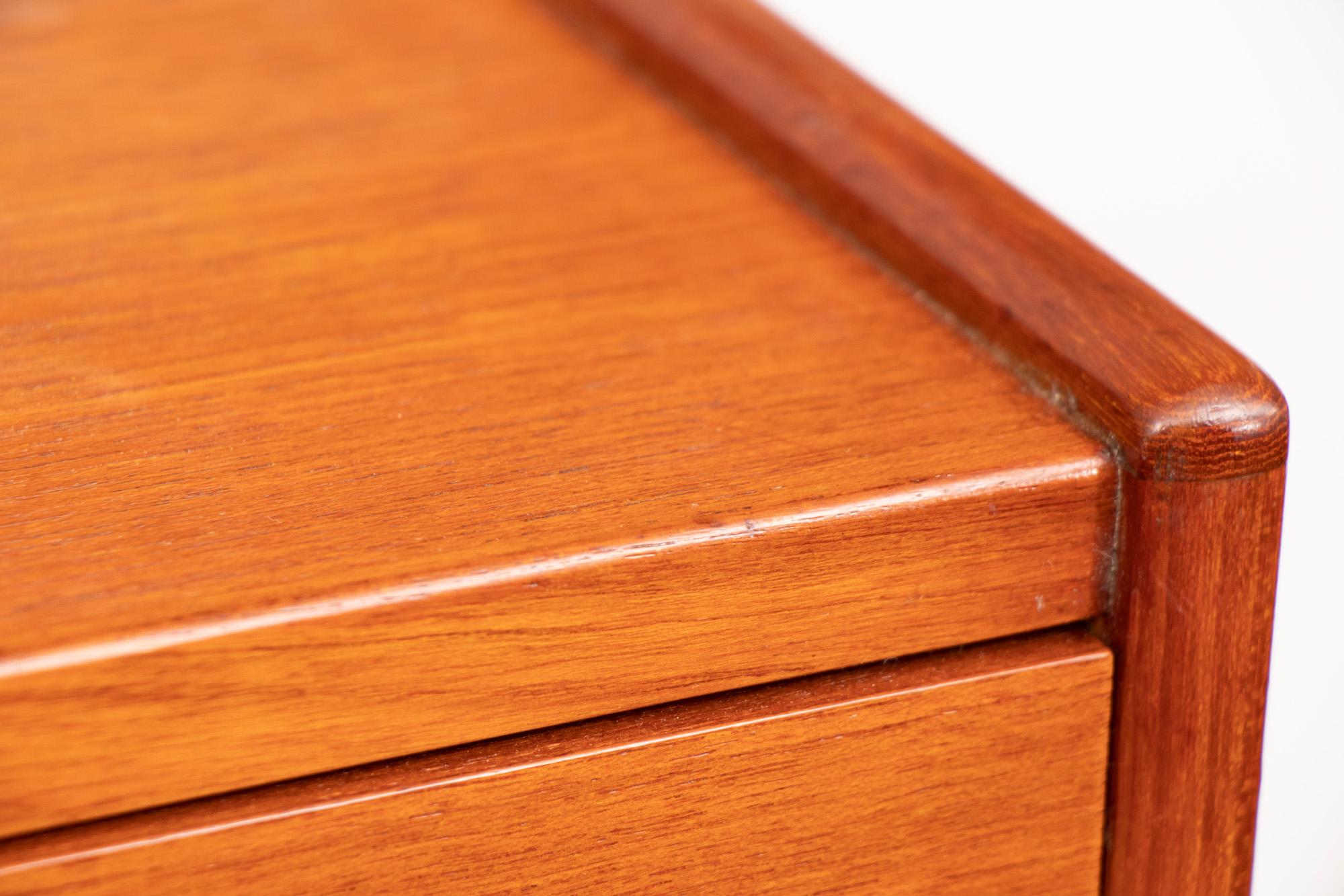 Danish Midcentury Teak Chest of Drawers by Poul Volther for Heals, circa 1960 For Sale