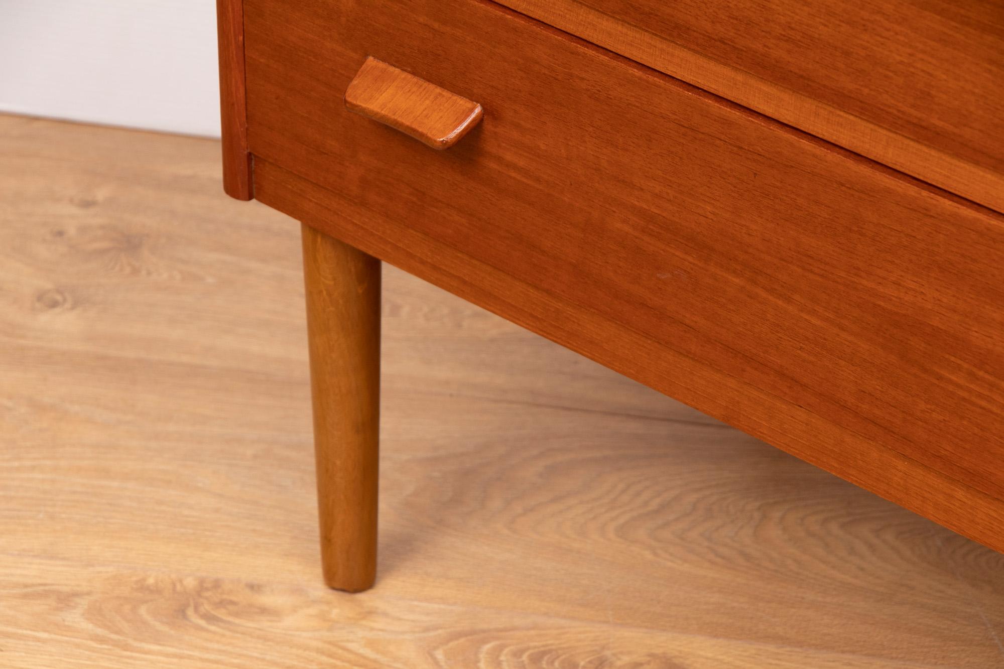 20th Century Midcentury Teak Chest of Drawers by Poul Volther for Heals, circa 1960 For Sale