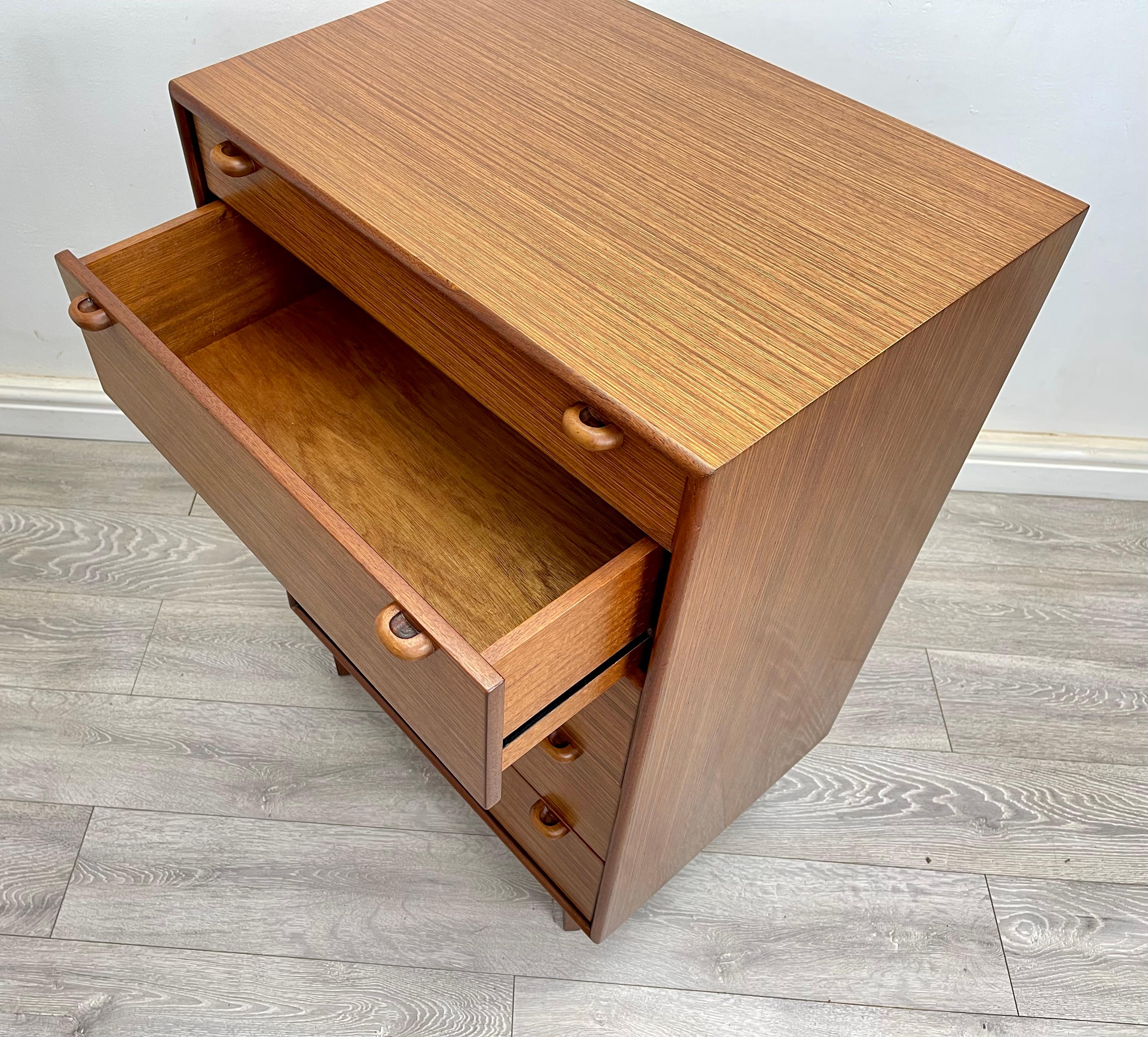 Midcentury Teak Chest of Drawers 4