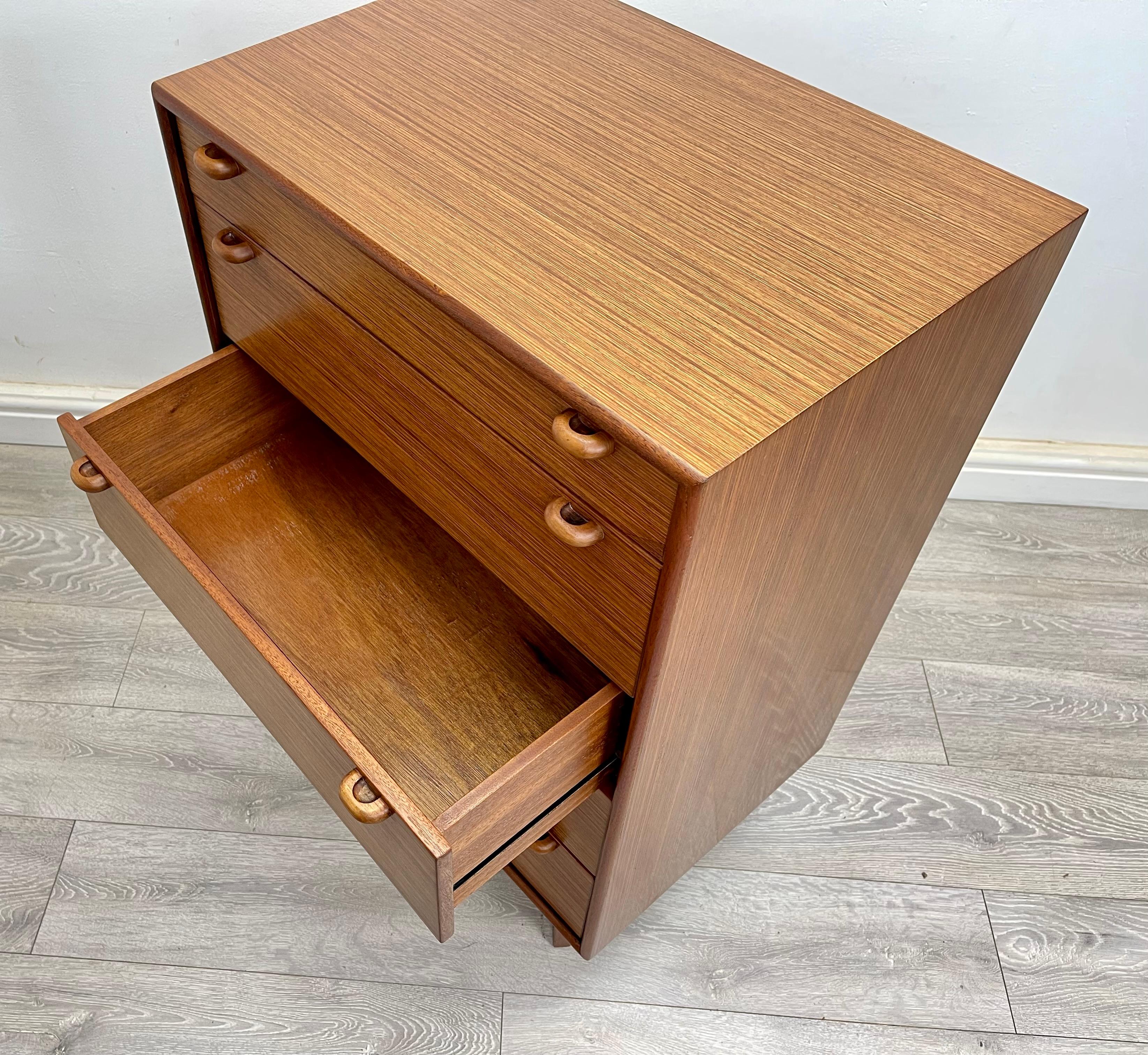 Midcentury Teak Chest of Drawers 5