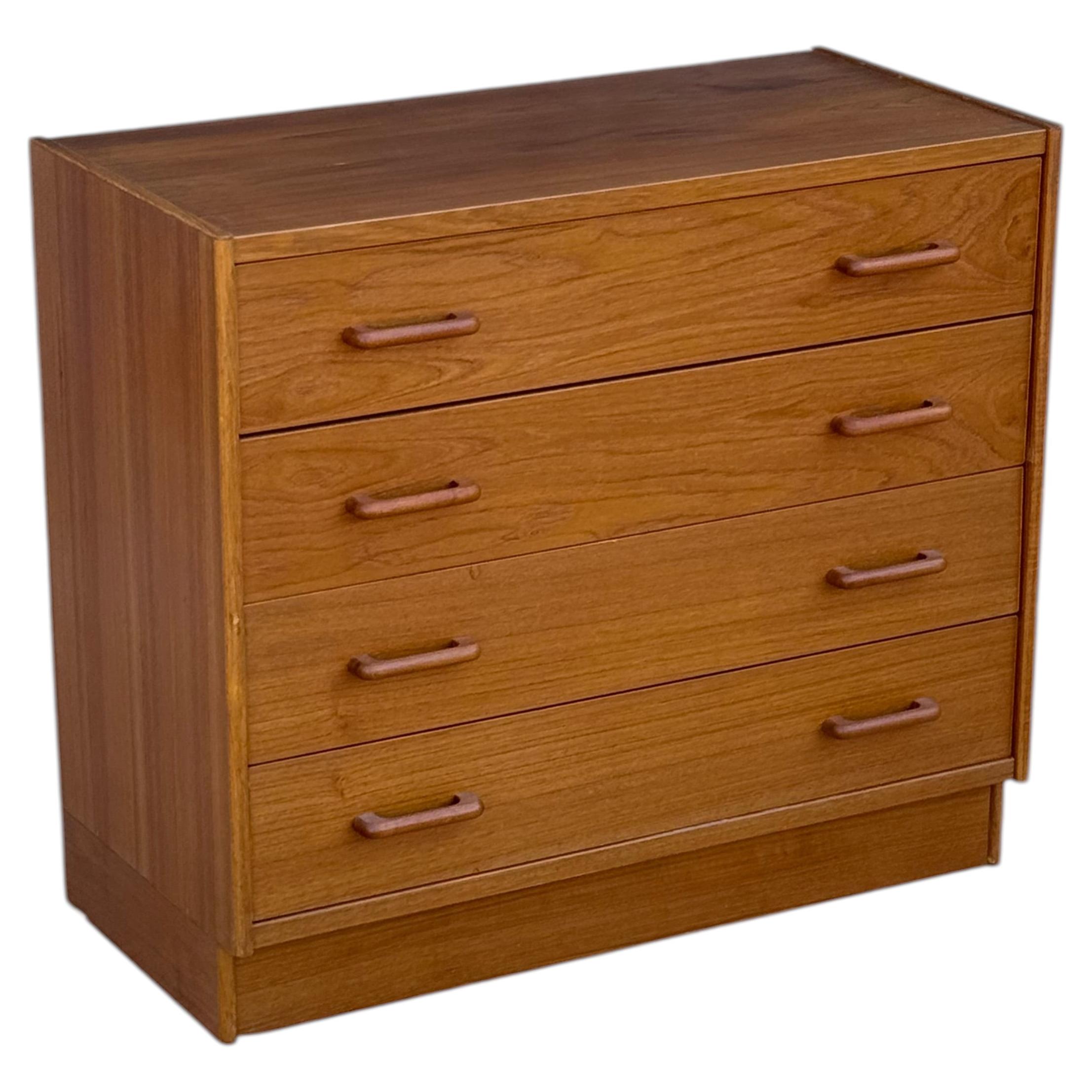 Mid-Century Teak Chest of Drawers