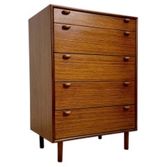 Vintage Midcentury Teak Chest of Drawers