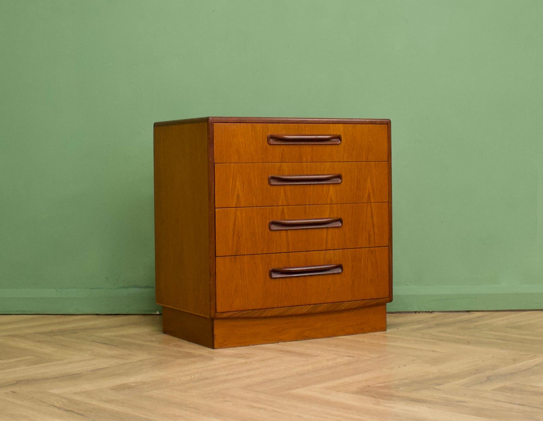 Mid-Century Modern Mid-Century Teak Chest of Drawers from G Plan, 1970s For Sale