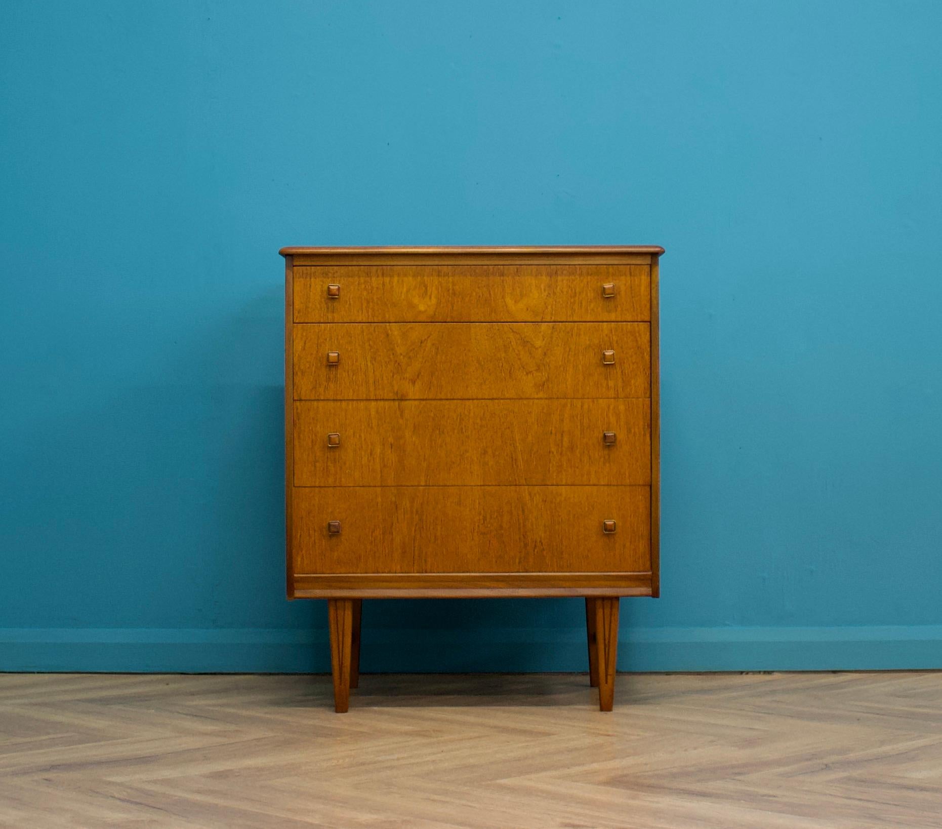 A teak chest of drawers from Homeworthy
Featuring 4 drawers