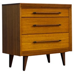 Mid-Century-Kommode aus Teakholz von Lebus, 1960er Jahre