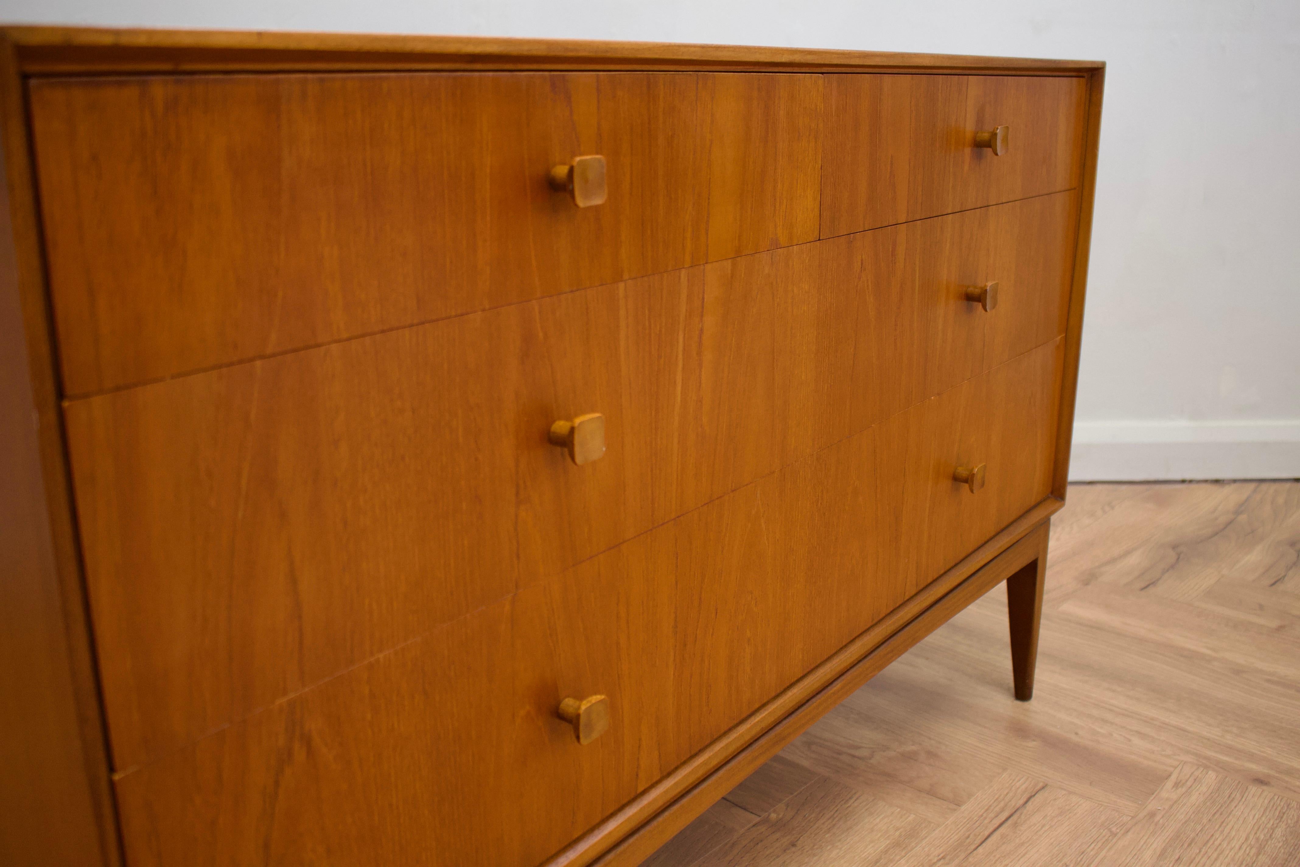 Mid-Century Teak Chest of Drawers from McIntosh, 1960s In Good Condition In South Shields, GB