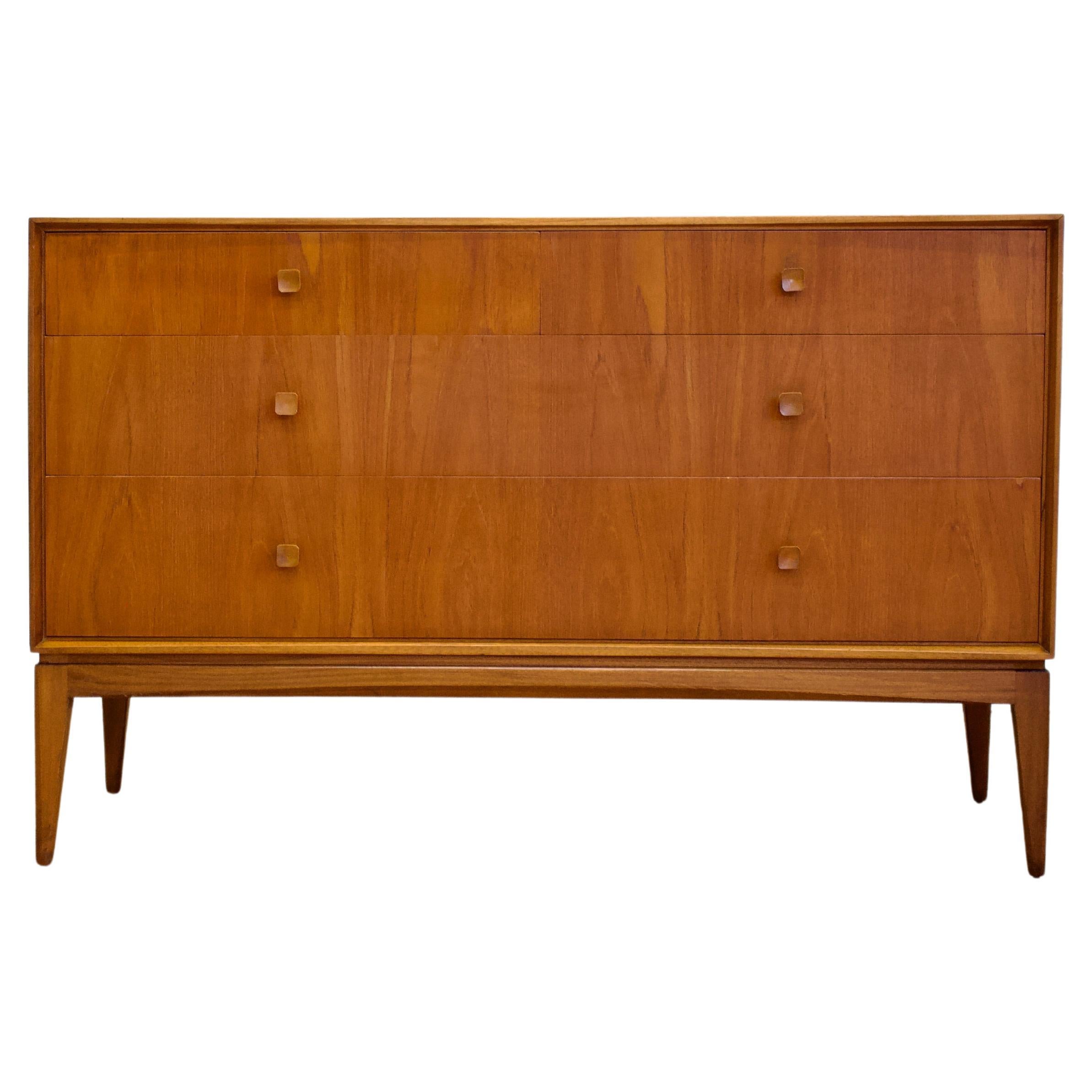 Mid-Century Teak Chest of Drawers from McIntosh, 1960s