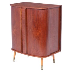 Mid-Century Teak Cocktail Cabinet