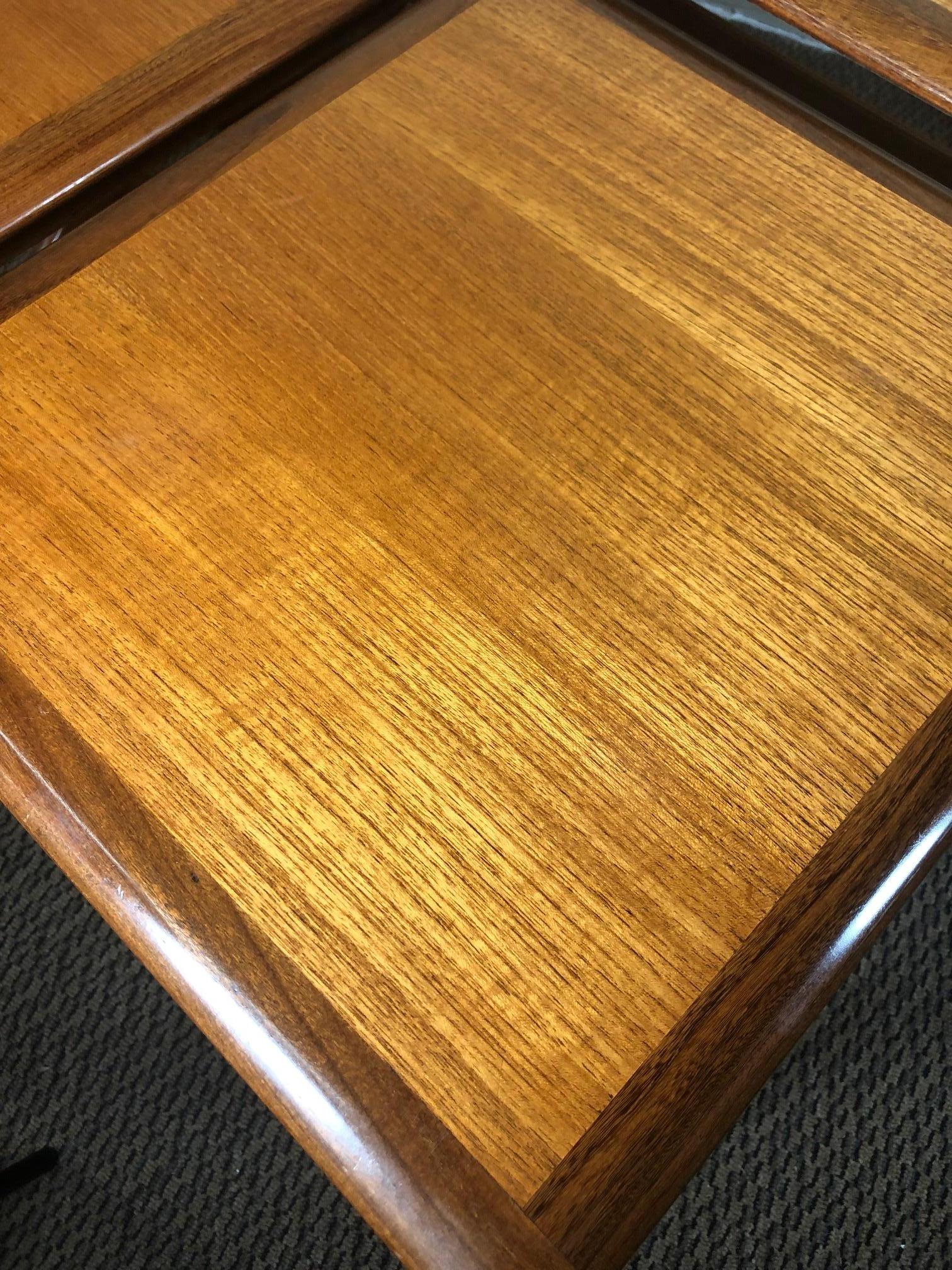 Midcentury Teak Coffee and Nesting Table Set by G Plan In Good Condition For Sale In Norcross, GA