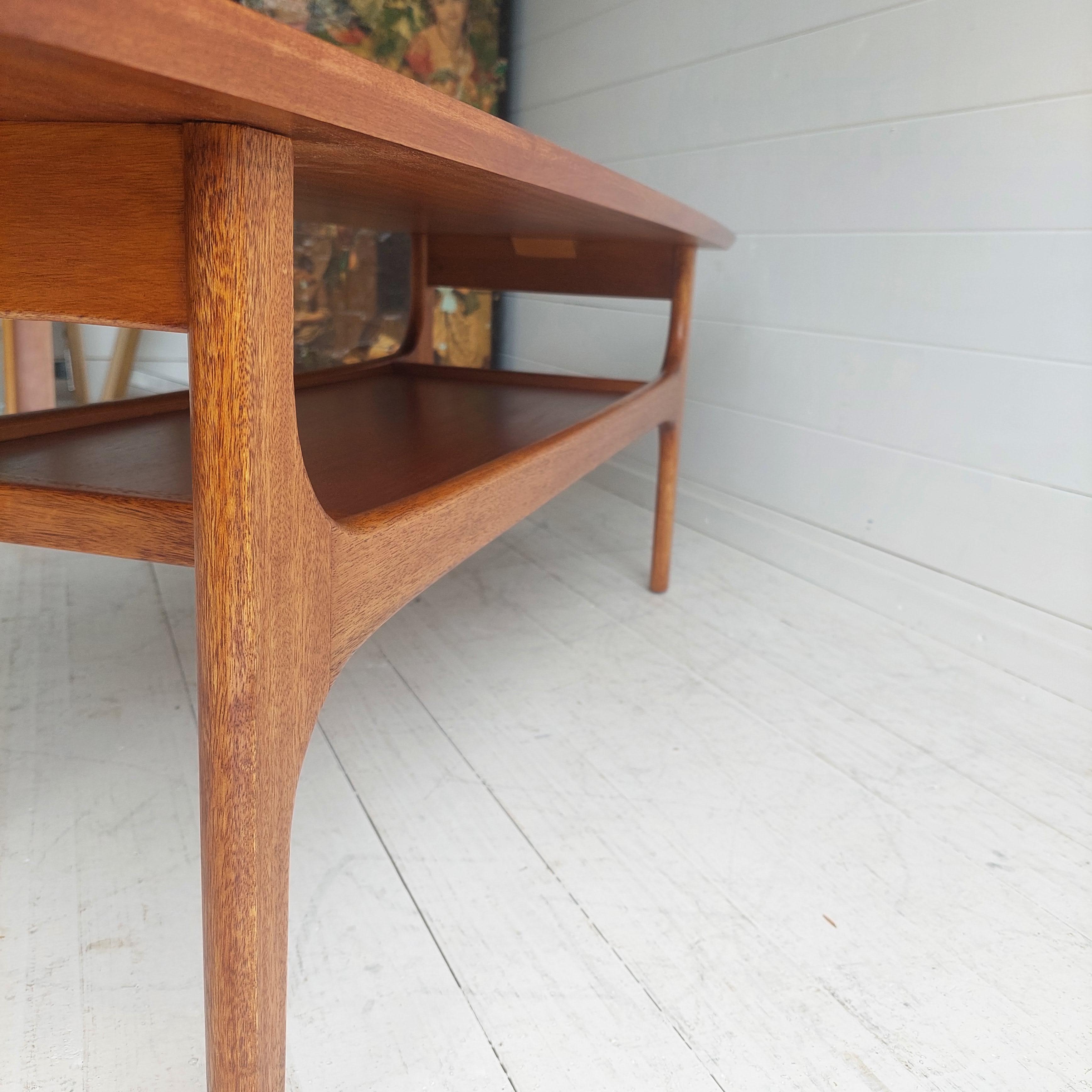 Midcentury Teak Coffee Table by Jentique 1960s 3