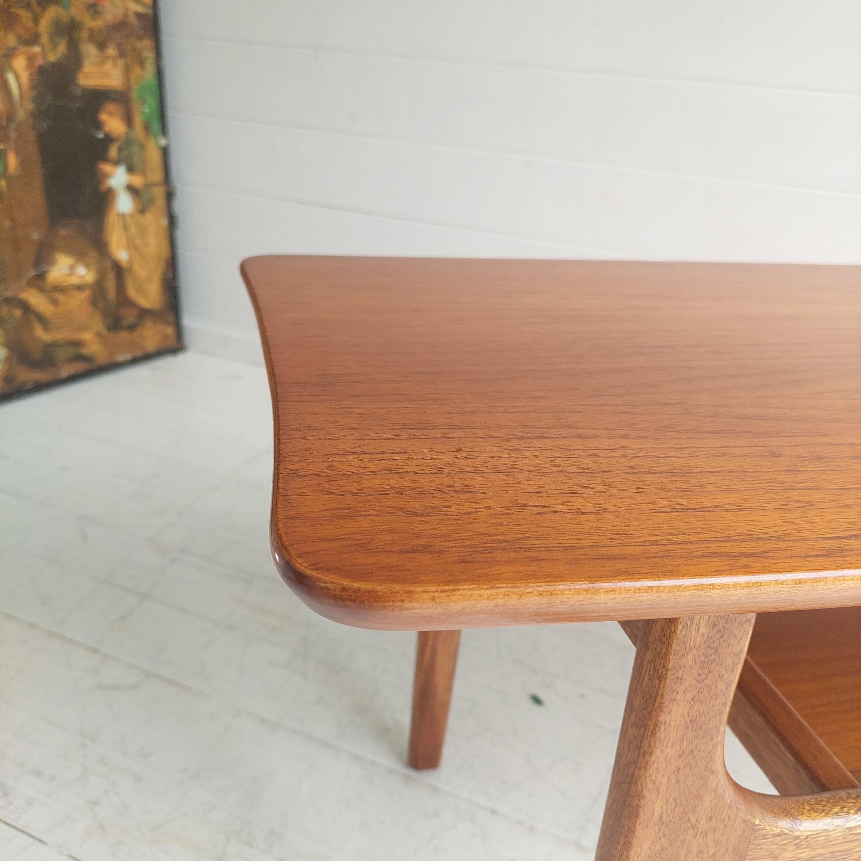 Midcentury Teak Coffee Table by Jentique 1960s 5