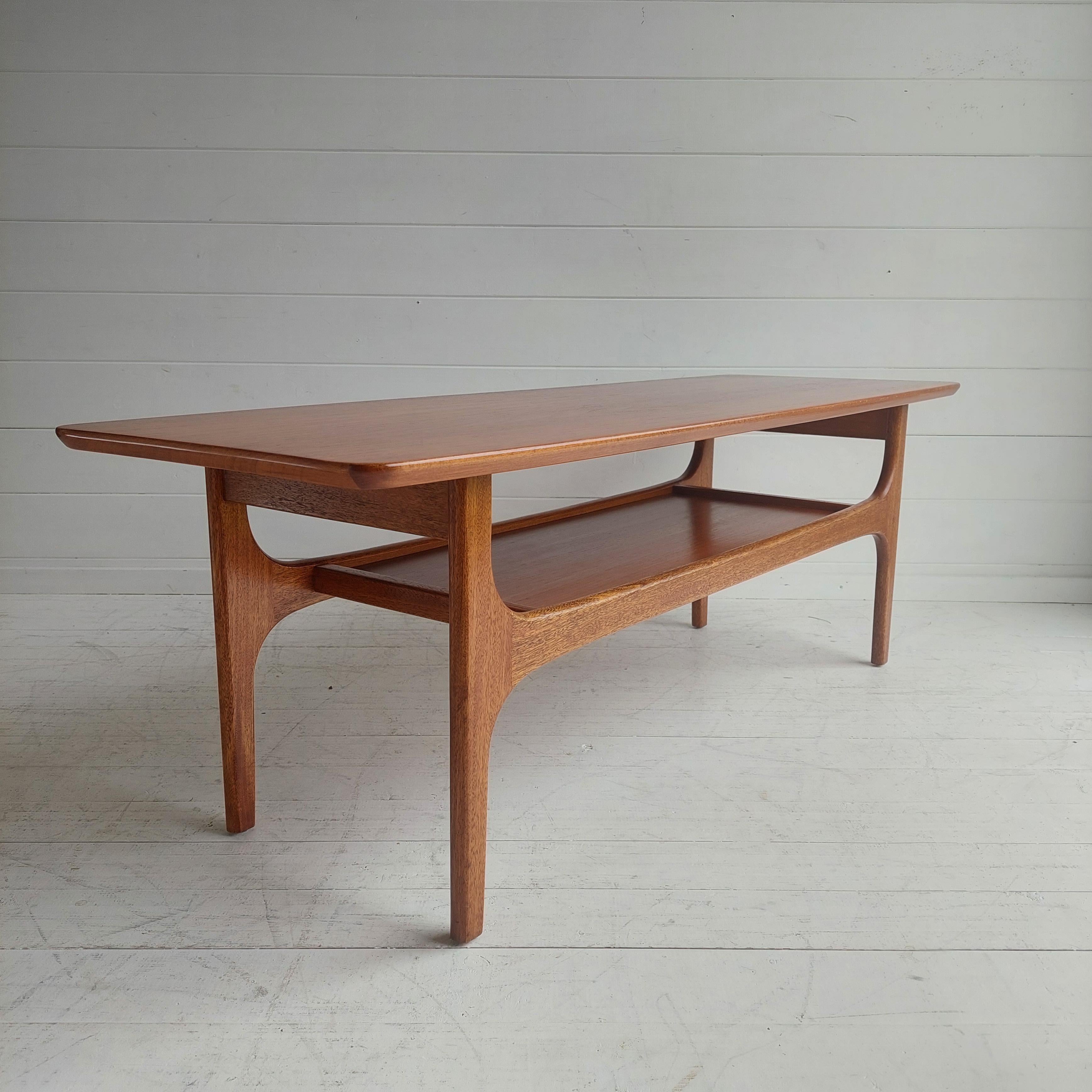 Midcentury Teak Coffee Table by Jentique 1960s 7