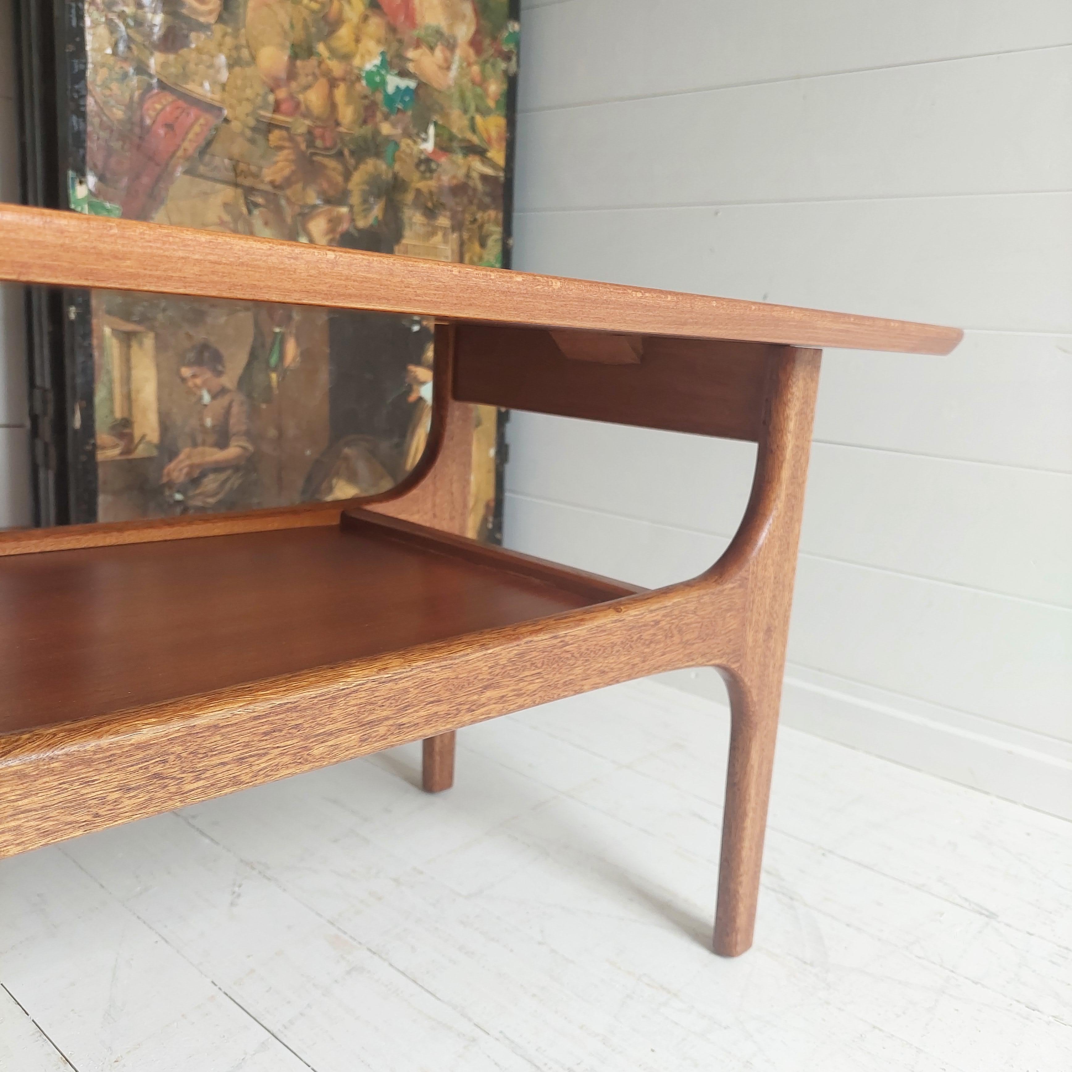 Midcentury Teak Coffee Table by Jentique 1960s 8