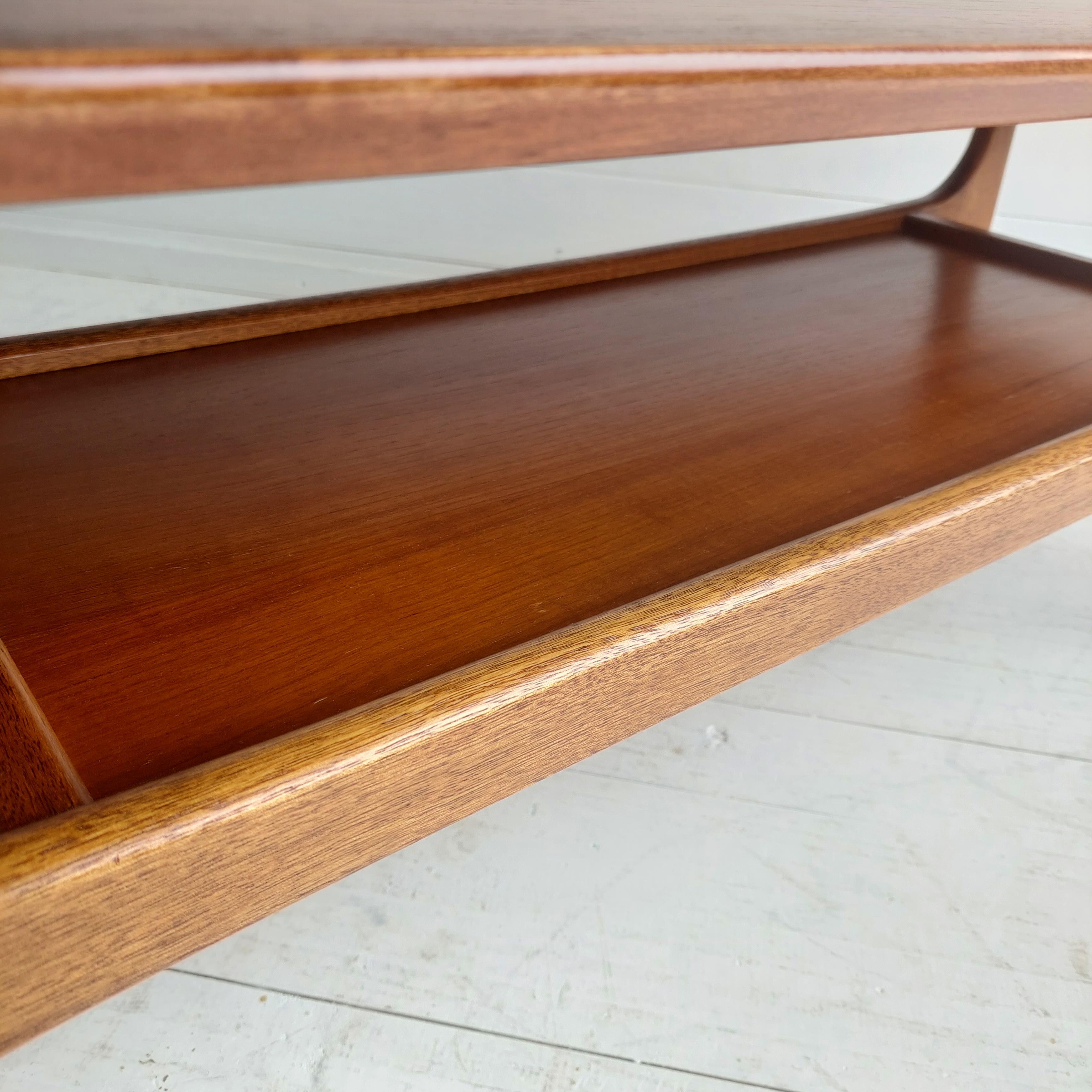 Midcentury Teak Coffee Table by Jentique 1960s 1