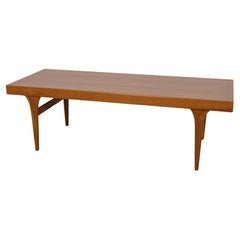 Mid-Century Teak Coffee Table by Johannes Andersen for CFC Silkeborg, Denmark.