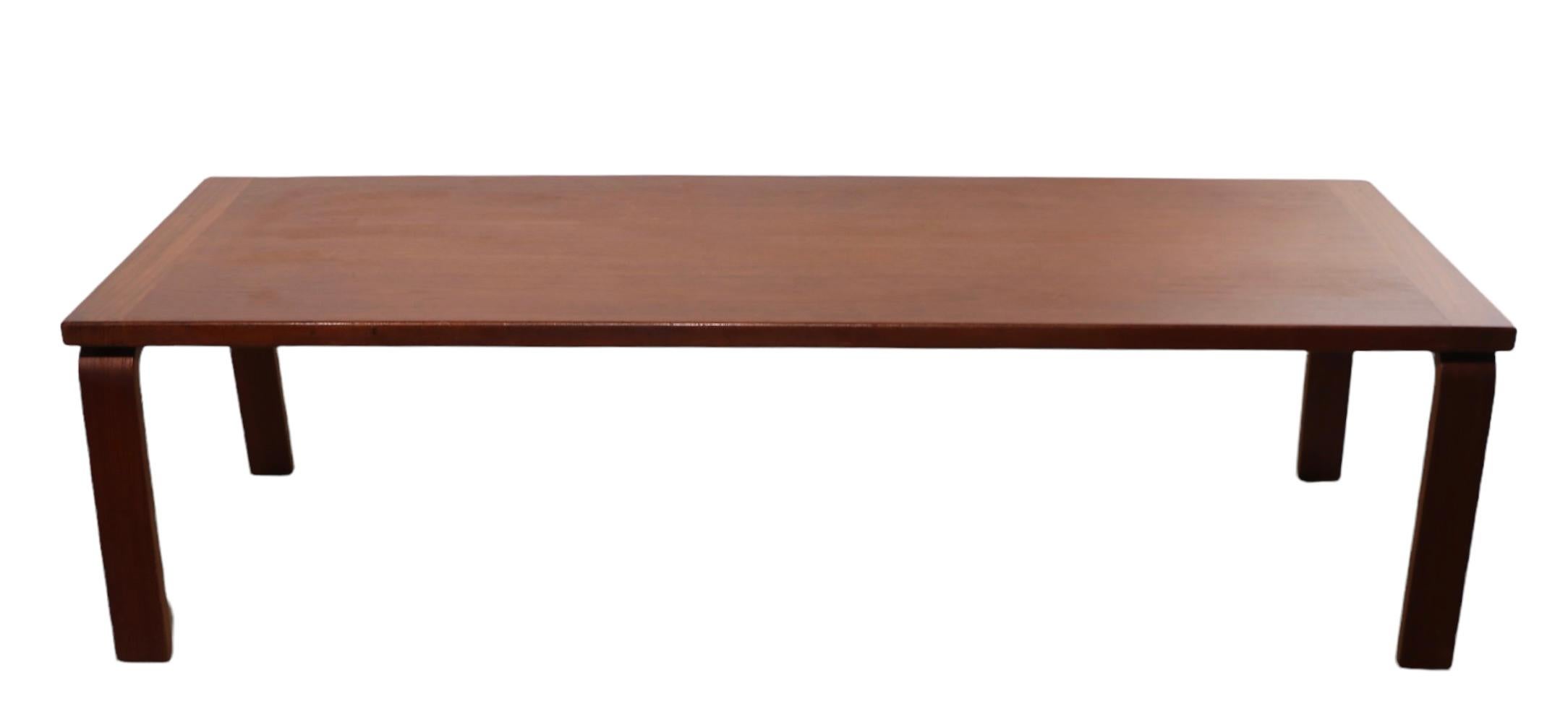 Mid Century Teak Coffee Table by Westnofa Made in Norway, C 1960/1970s For Sale 2