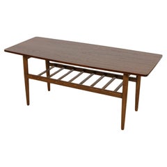 Mid Century Couchtisch aus Teakholz, Dänemark  1960s