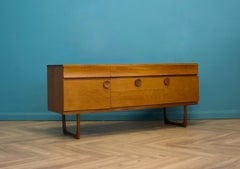 Mid Century Teak Compact Sideboard, 1960s