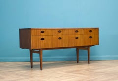 Mid Century Teak Compact Sideboard, 1960s