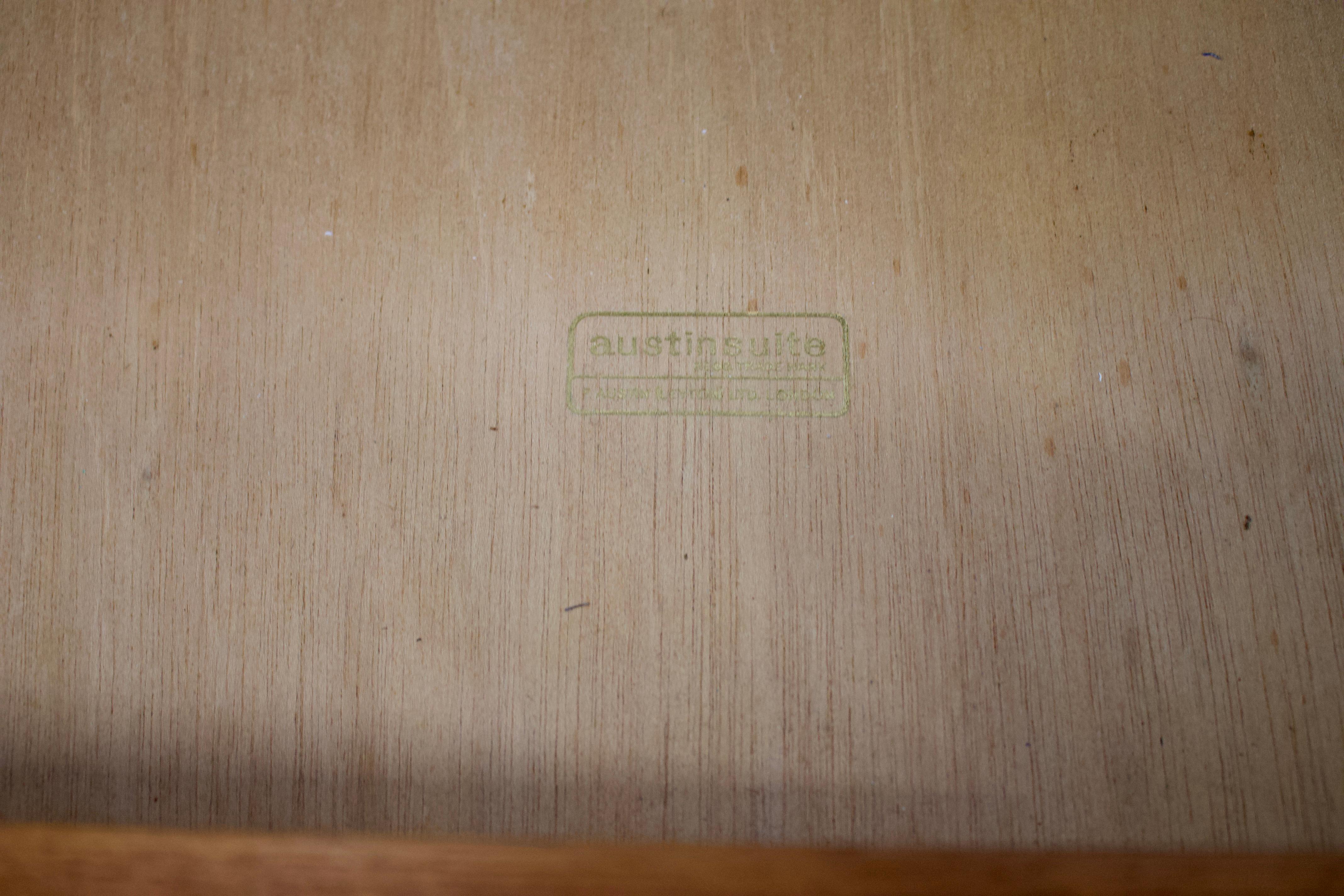 Mid Century Teak Compact Sideboard from Austinsuite, 1960s 3