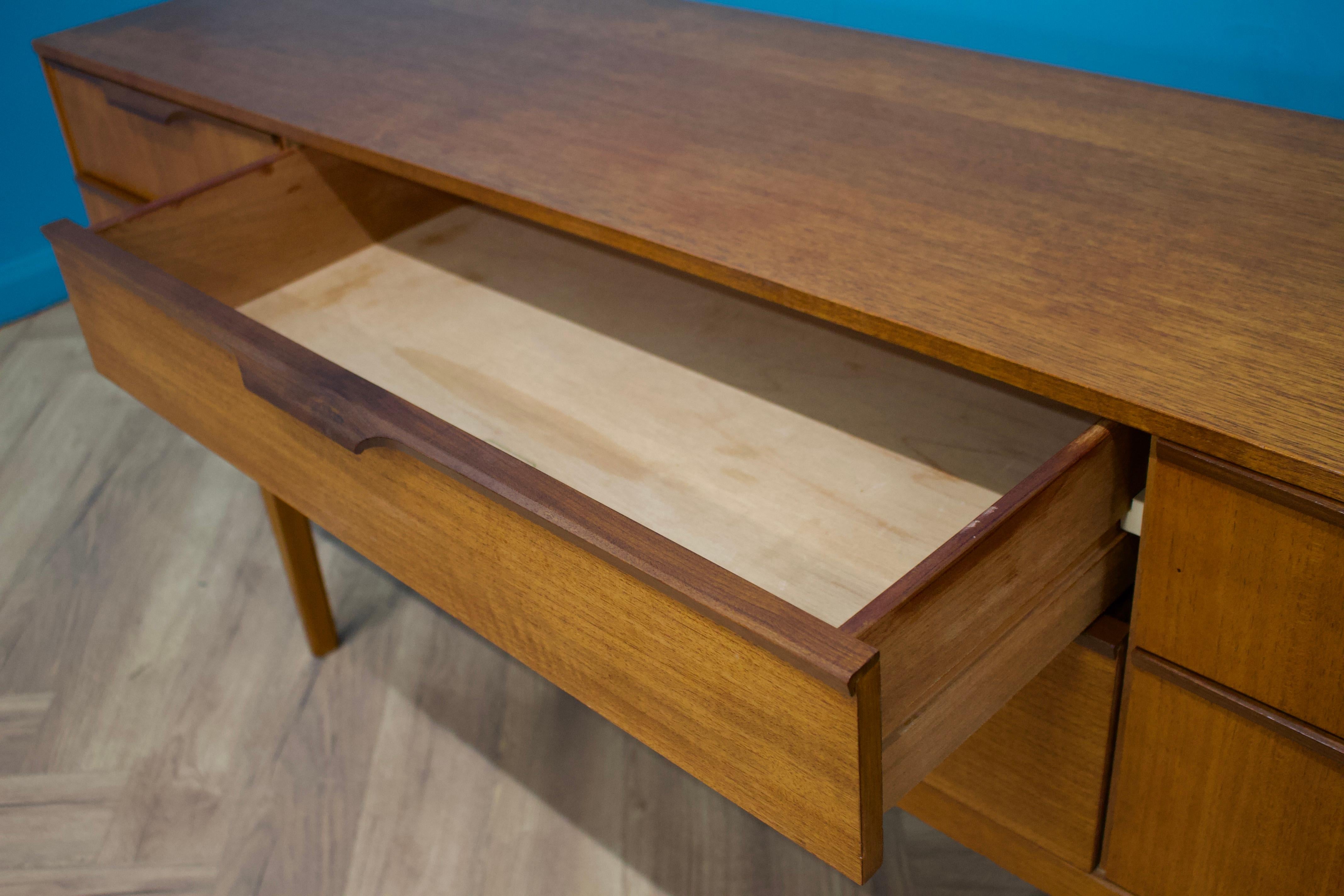 20th Century Mid Century Teak Compact Sideboard from Austinsuite, 1960s