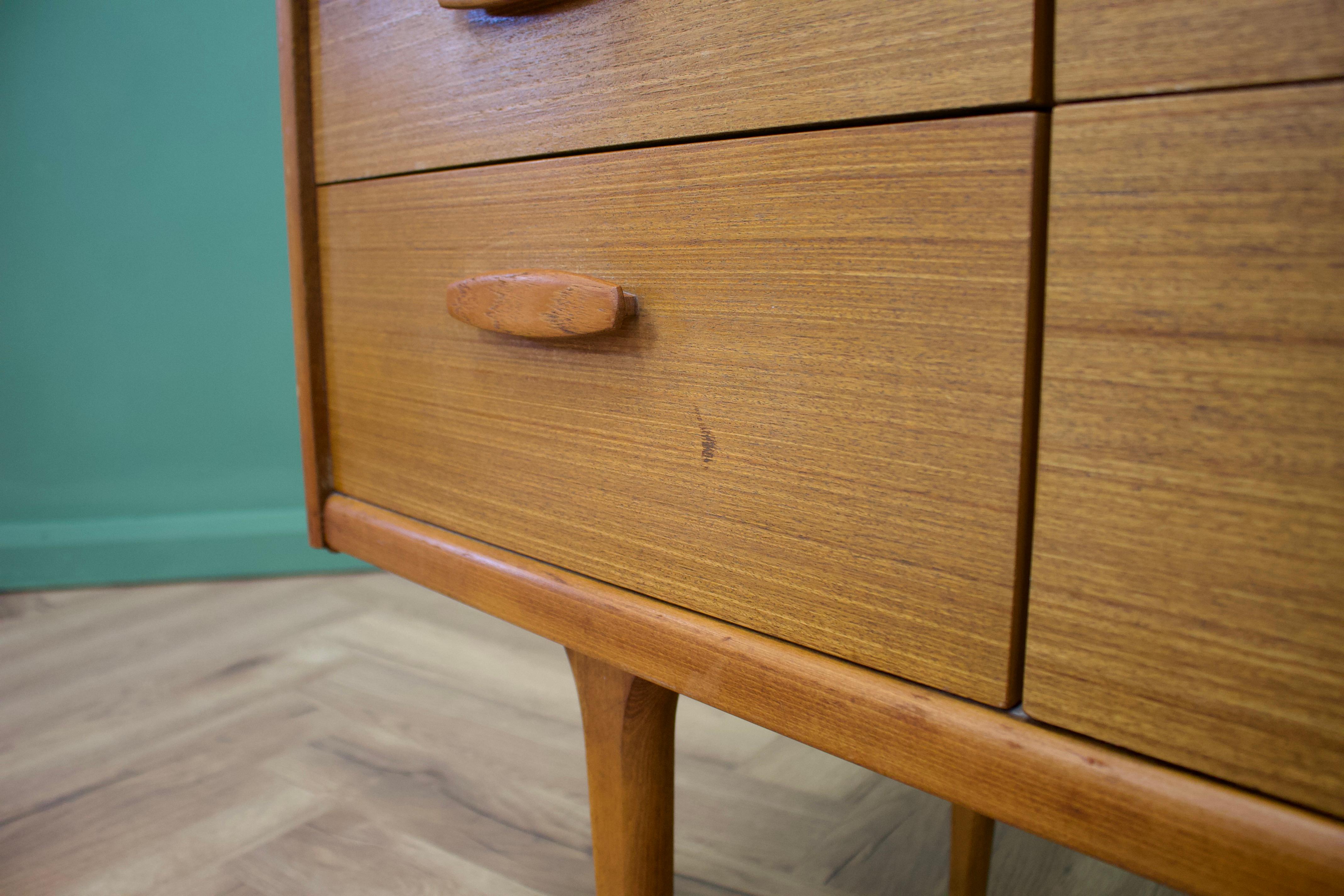 20th Century Mid Century Teak Compact Sideboard from Austinsuite, 1960s