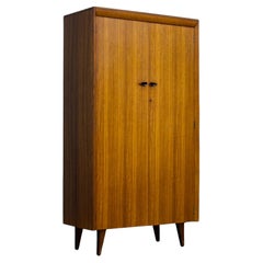 Vintage Mid-Century Teak Compact Wardrobe from Lebus, 1960s