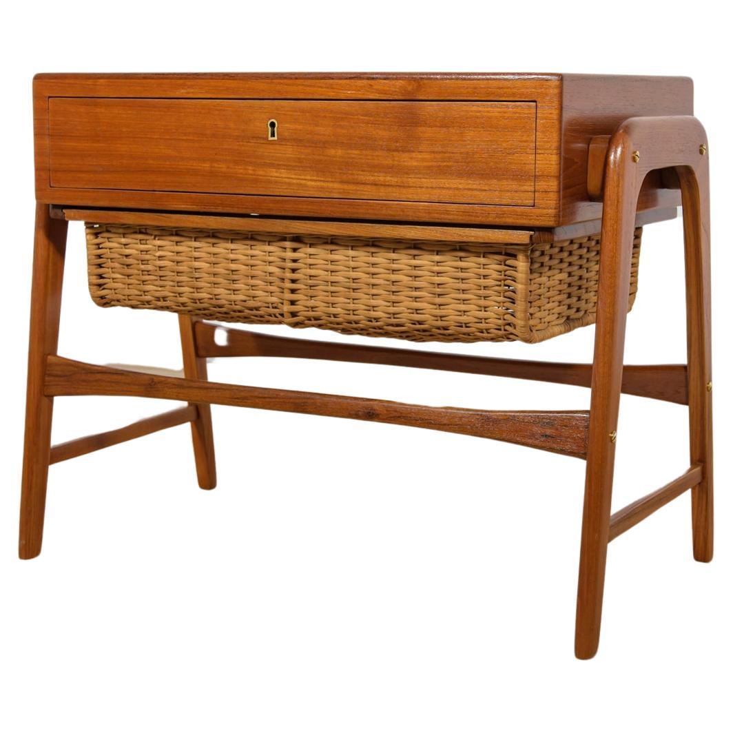 Mid-Century Teak Console Table, 1970s