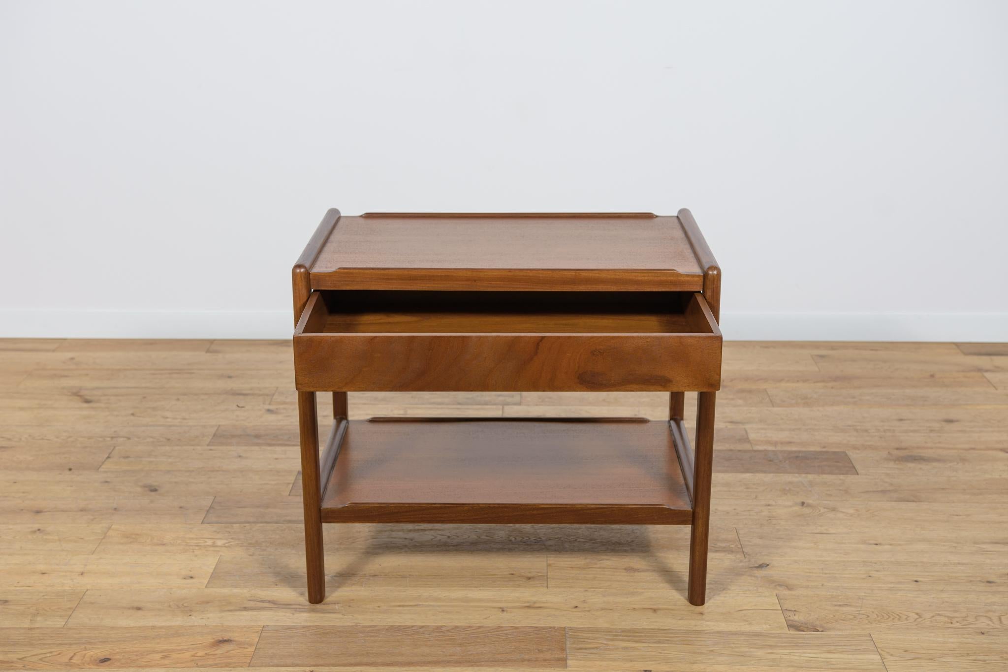 Fin du 20e siècle Table console en teck du milieu du siècle, Danemark, années 1970 en vente