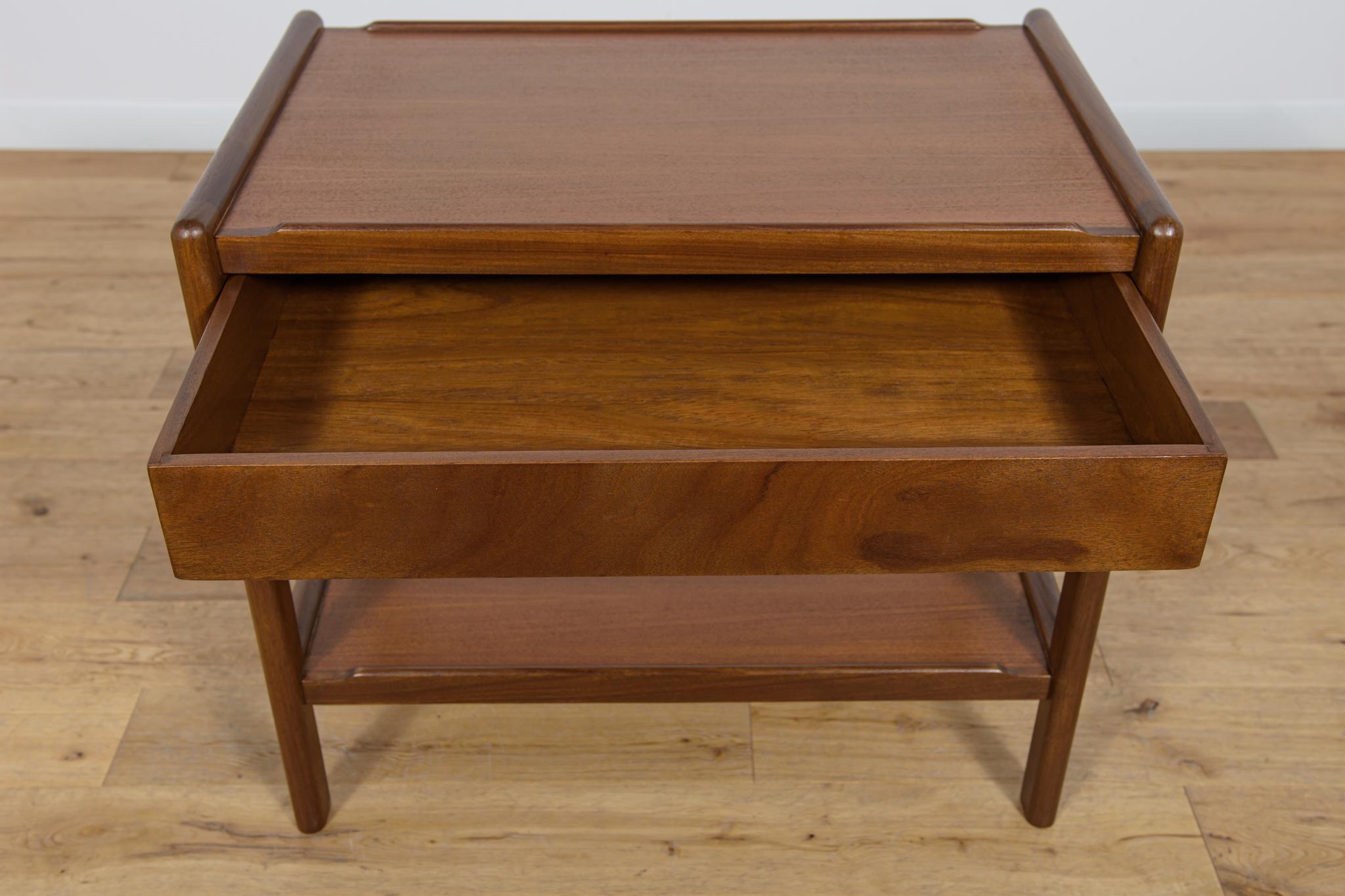 Mid-Century Teak Console Table, Denmark, 1970s For Sale 1