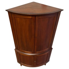 Mid-Century Teak Corner Cabinet