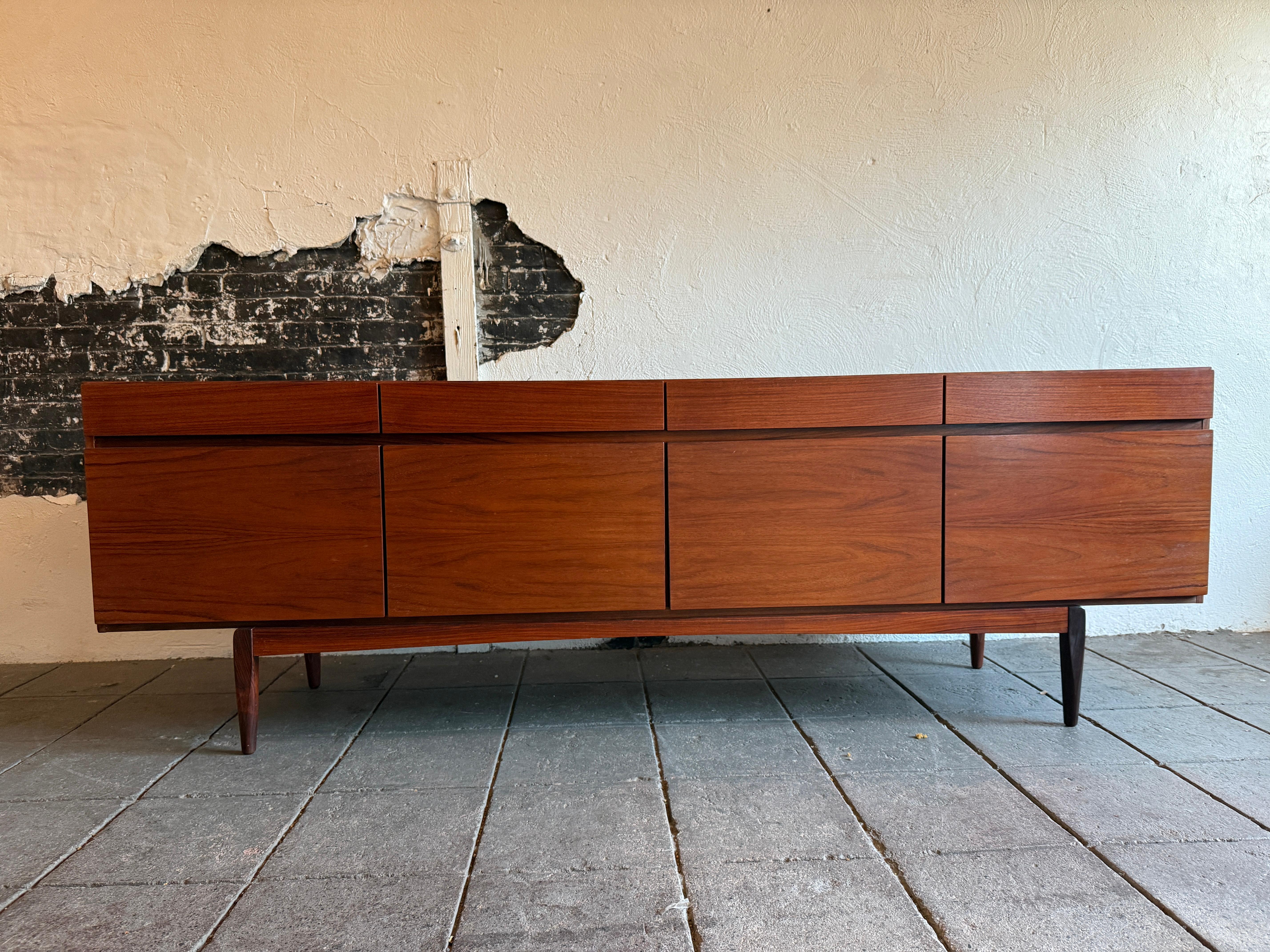 Mid century Rosewood Credenza by Ib Kofod-Larsen Faarup Møbelfabrik Model FA66 5