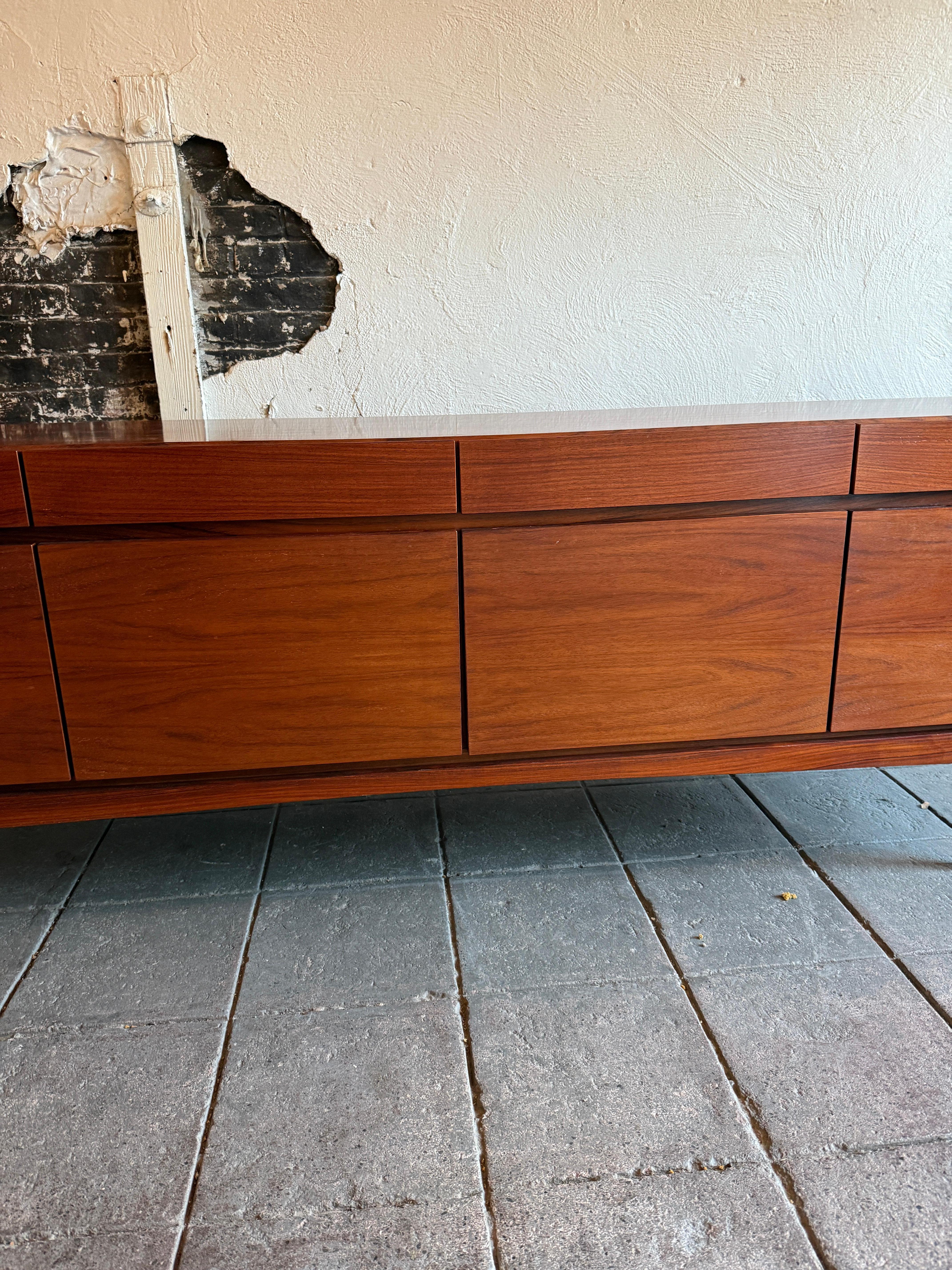 Woodwork Mid century Rosewood Credenza by Ib Kofod-Larsen Faarup Møbelfabrik Model FA66