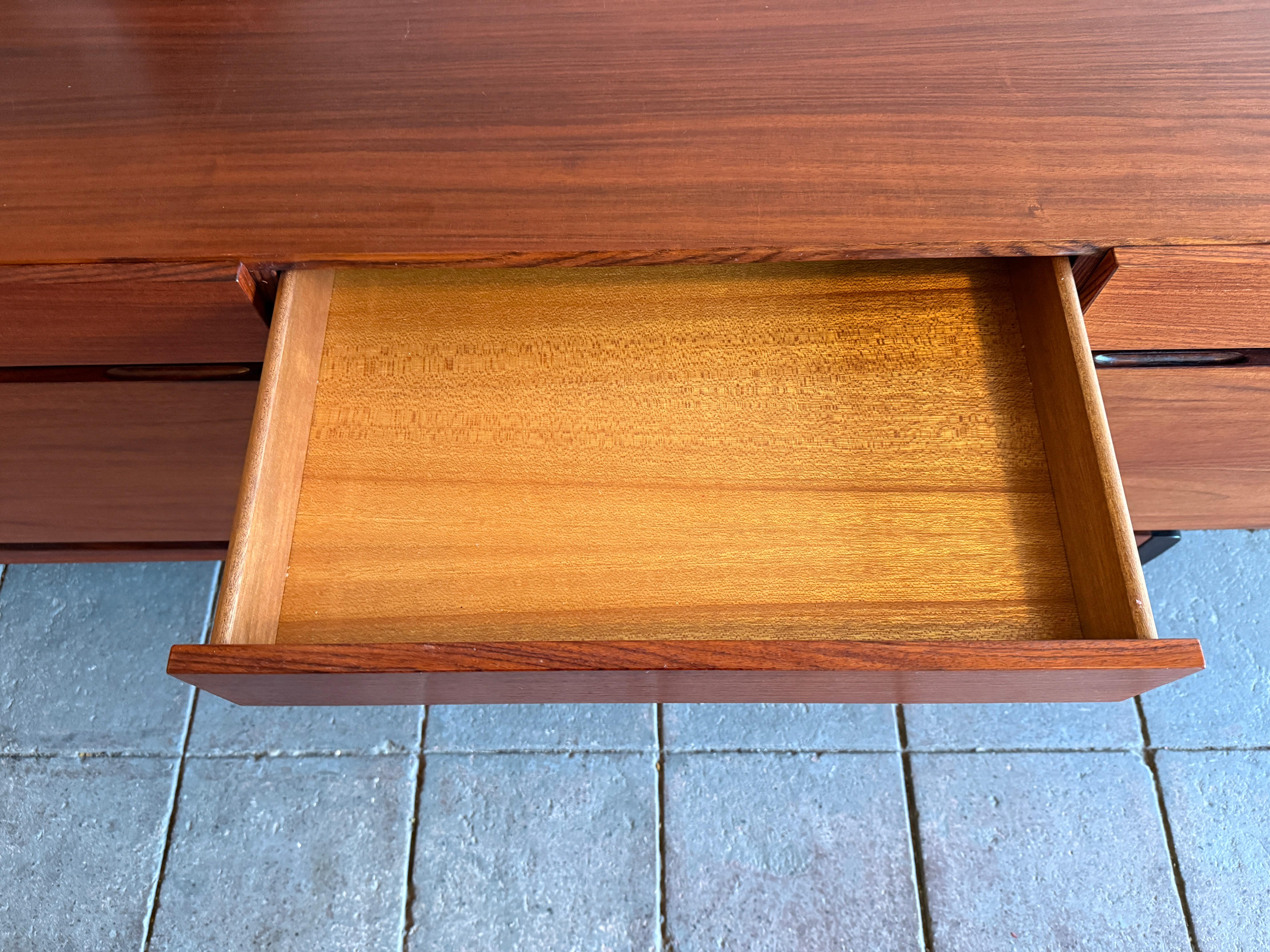 Mid-20th Century Mid century Rosewood Credenza by Ib Kofod-Larsen Faarup Møbelfabrik Model FA66