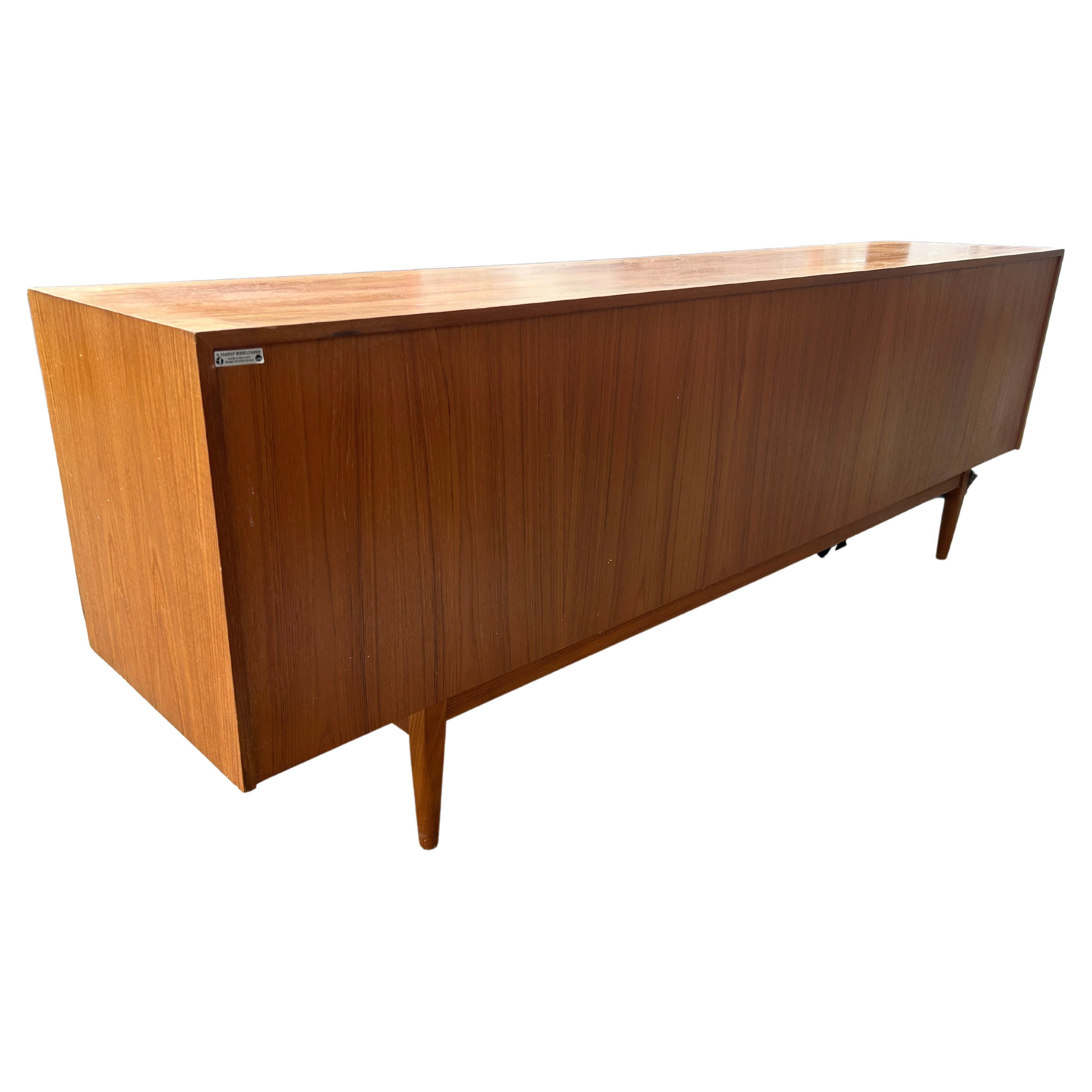 Midcentury Teak Credenza by Ib Kofod-Larsen for Faarup Møbelfabrik Model FA66 3