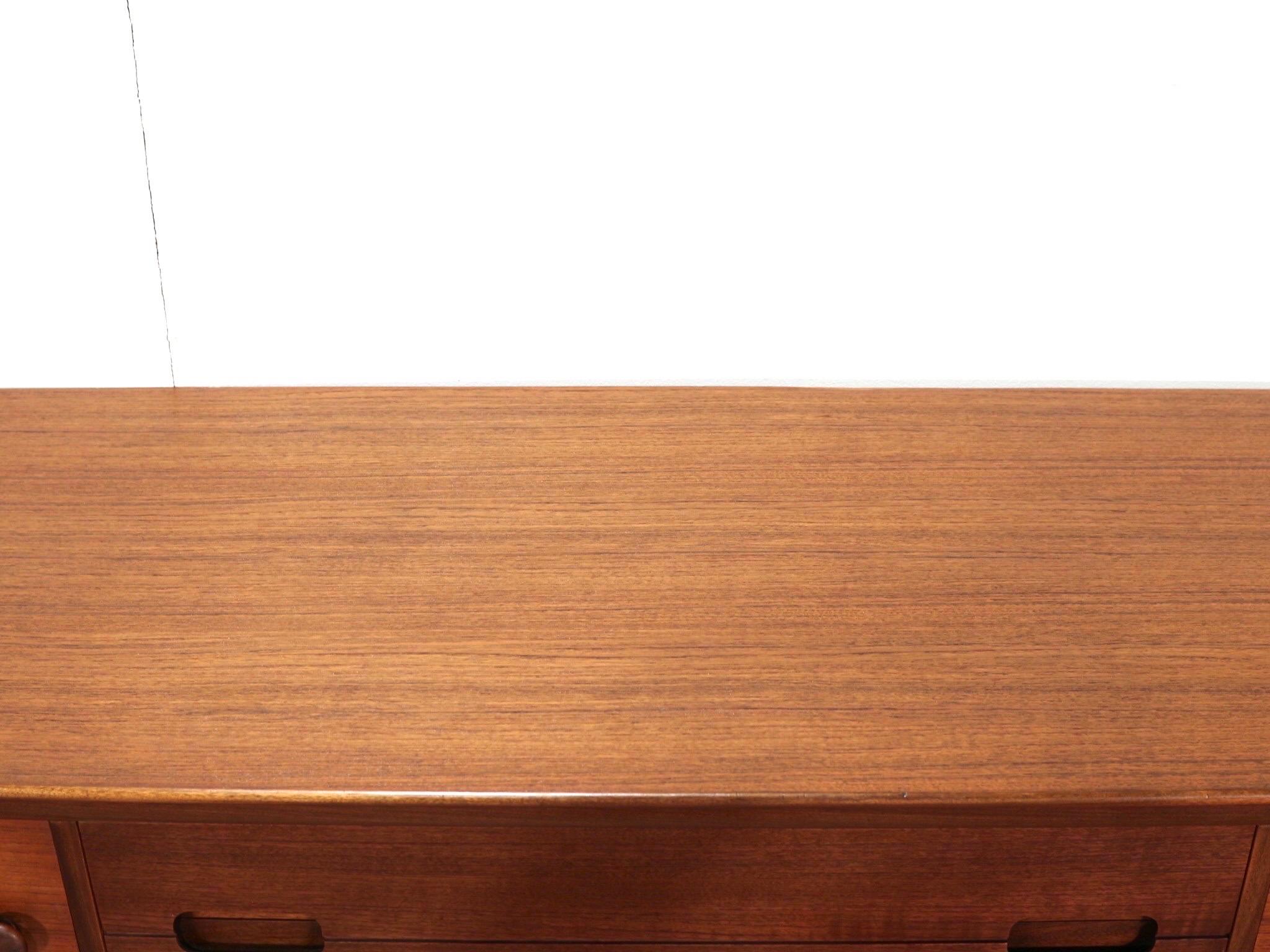 Mid-Century Teak Credenza by Younger Danish Style 3